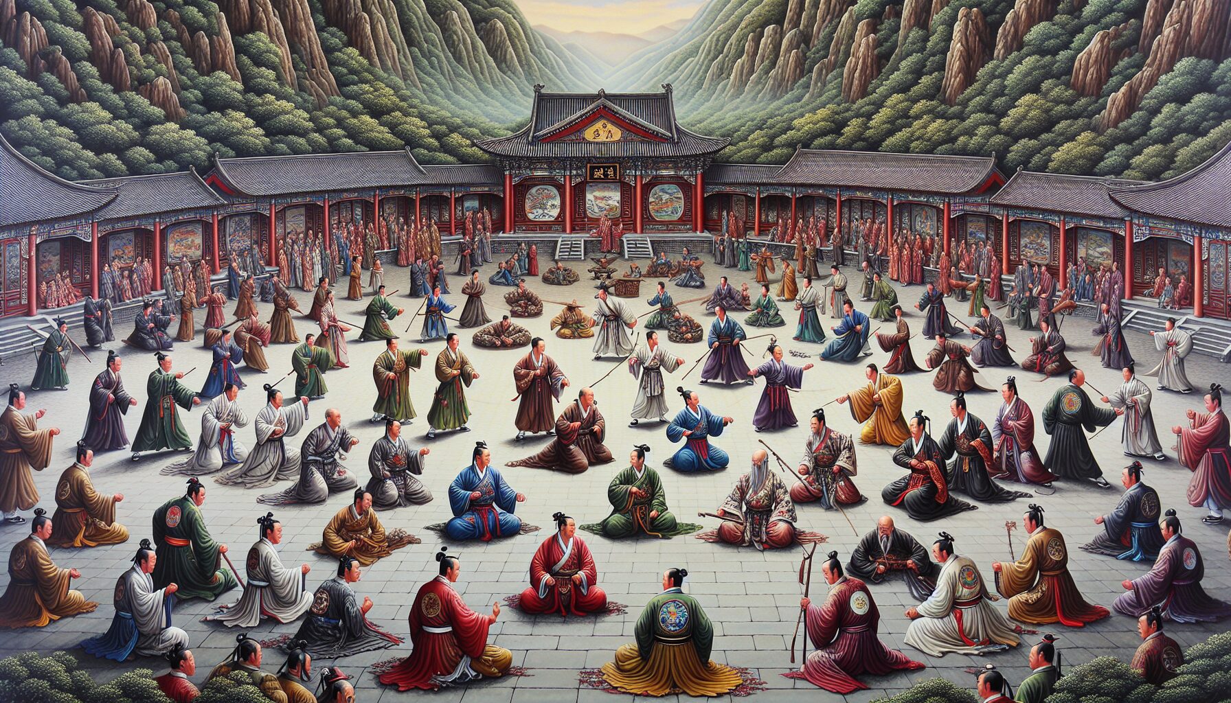 《太吾繪卷》十五大武林門派與獨特設定