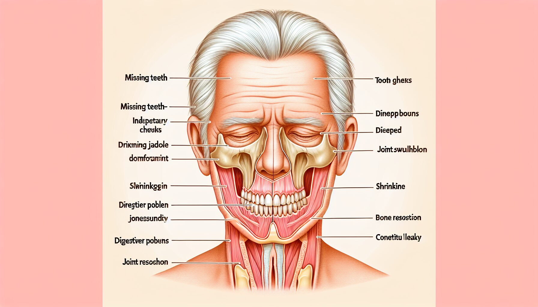 缺牙導致全身健康問題