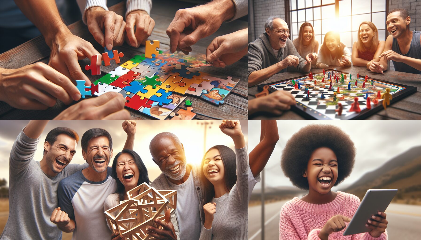 不同型態的益智遊戲種類大集合