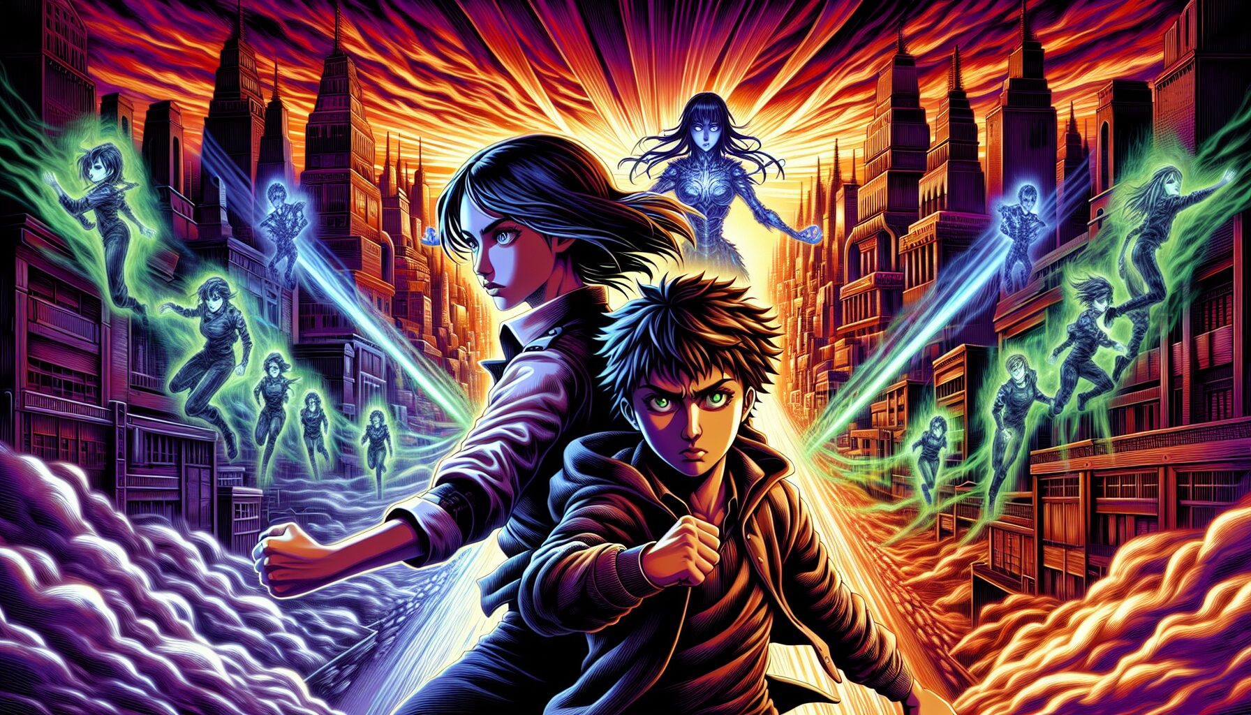 DAN DA DAN 膽大黨 第二季宣傳圖