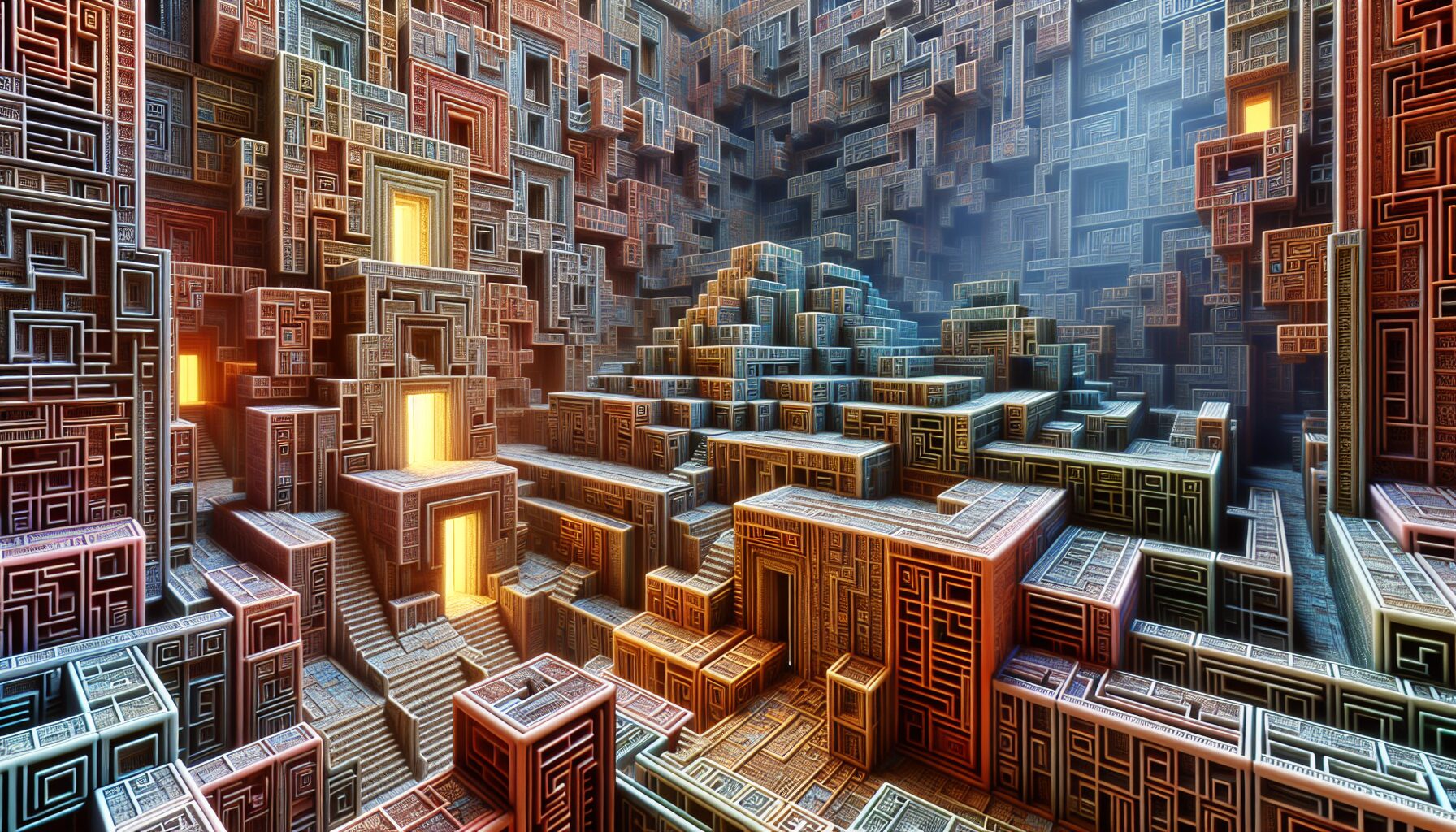 後室迷宮式結構，網路社群協作不斷擴張