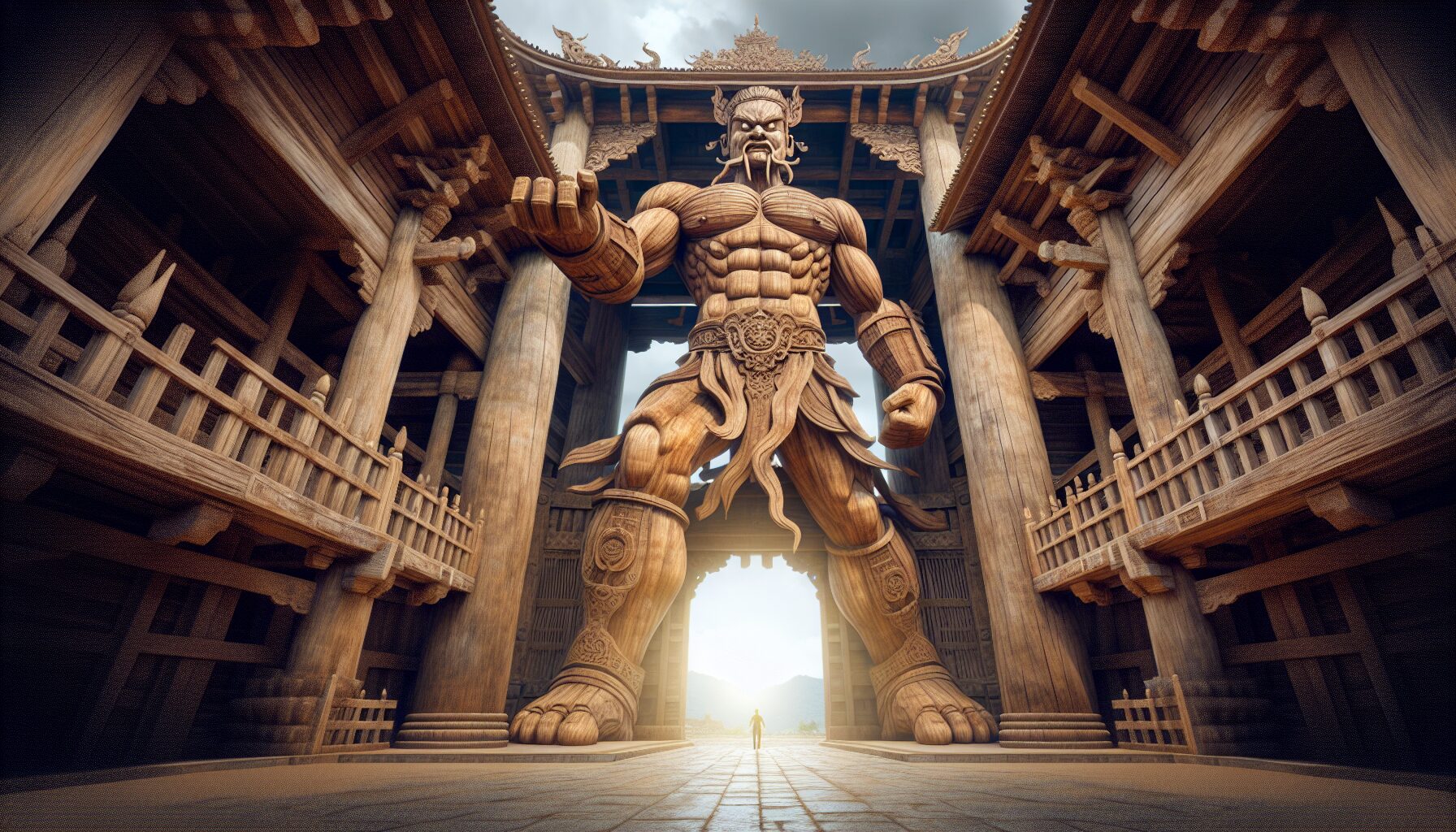 東大寺南大門的國寶級木造仁王像,充滿動感和力量