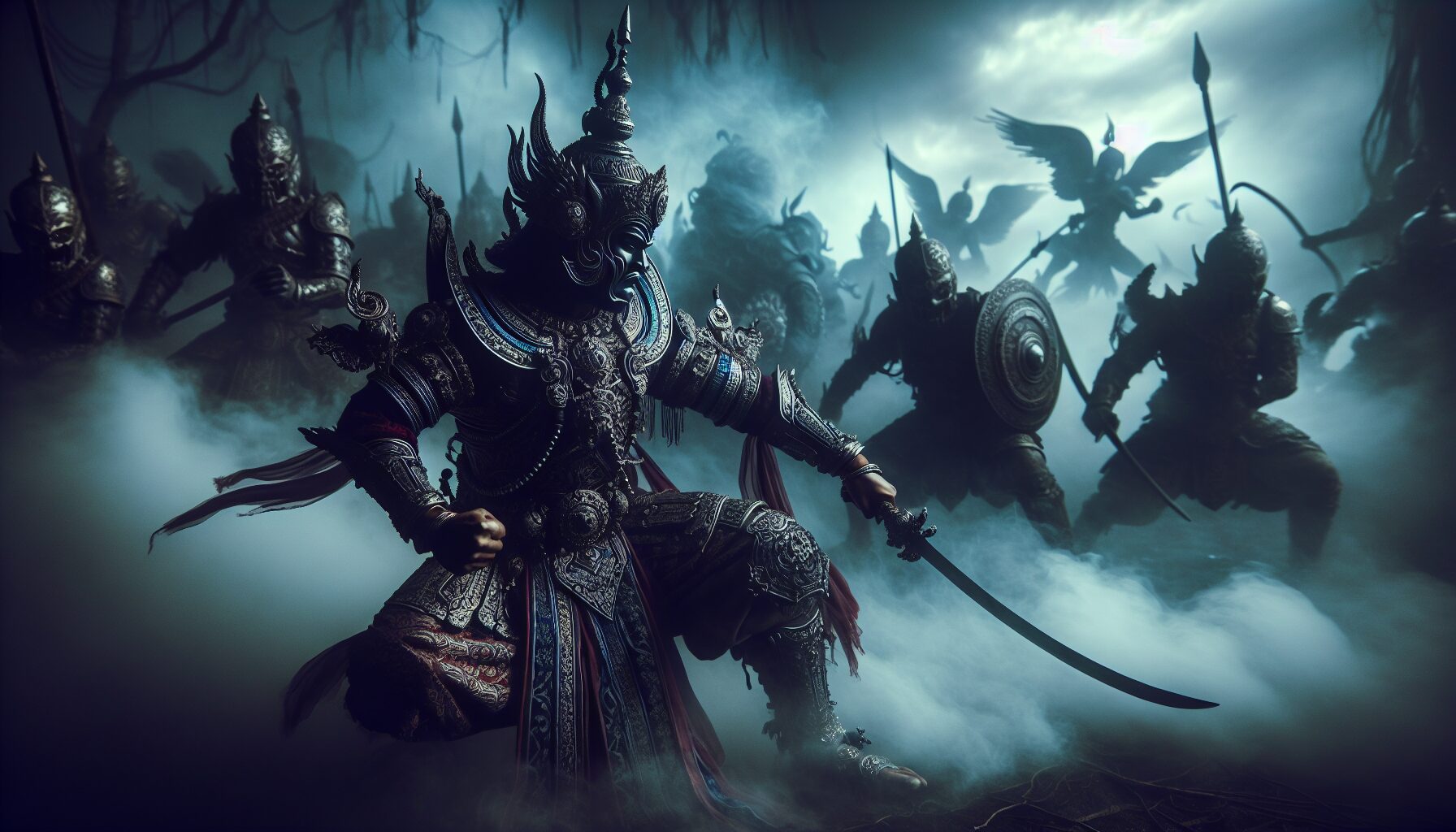 人氣動作遊戲《仁王》系列封面主視覺