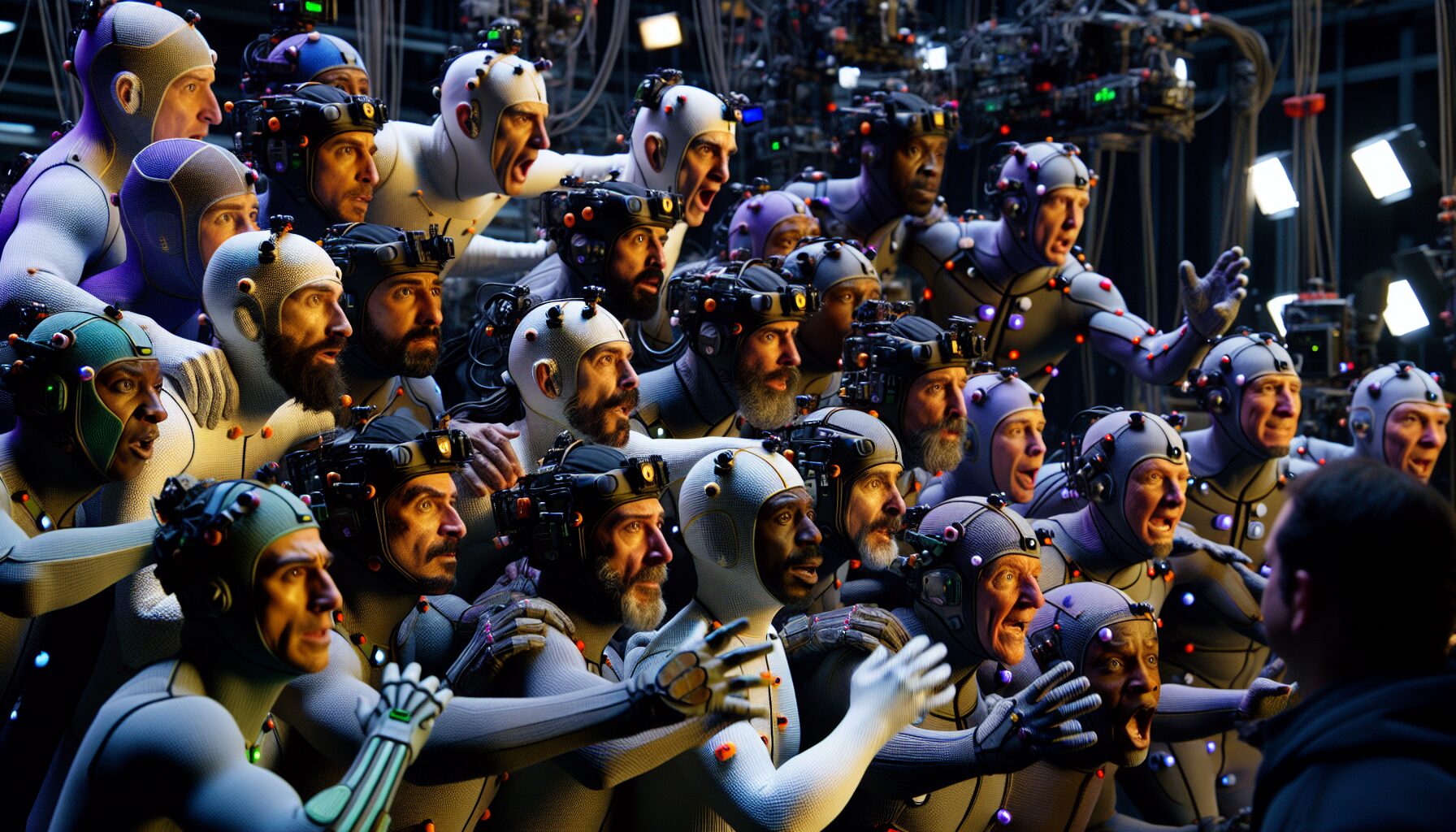 直到黎明主要角色群像,展現演員3D建模及遊戲氛圍