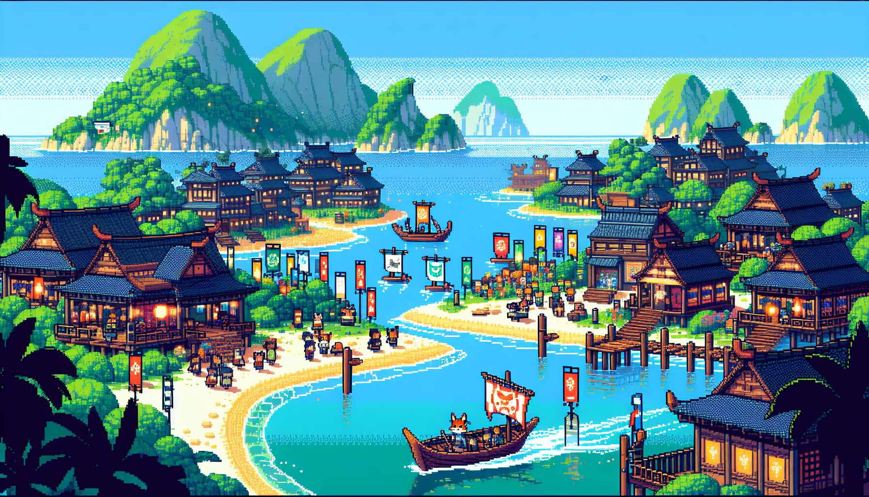 遊戲內選擇隊伍的畫面，各種日本吉祥物齊聚一堂