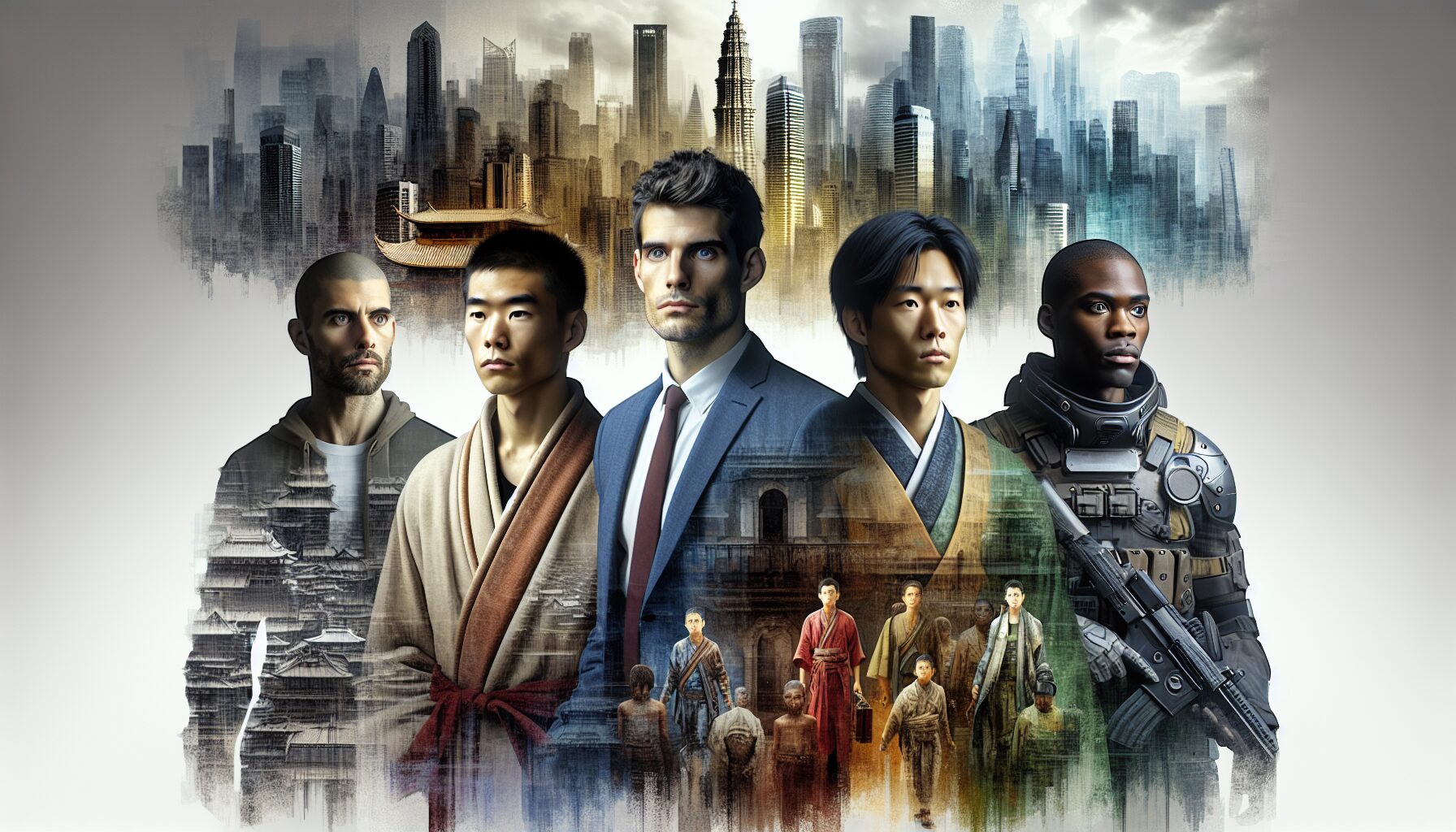 各類林凡主角風格形象