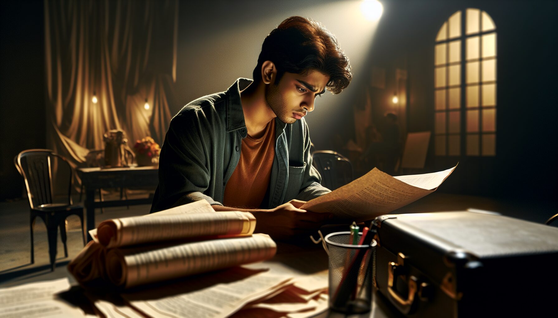 井口理認真排練舞台劇，展現敬業態度