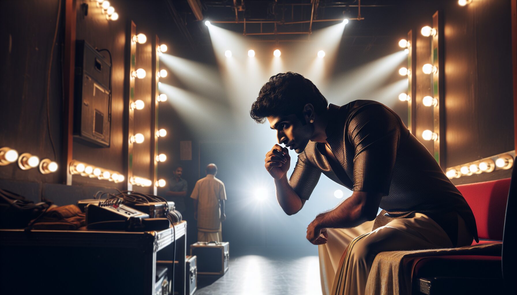 井口理首演結束後謝幕，收穫觀眾熱烈掌聲