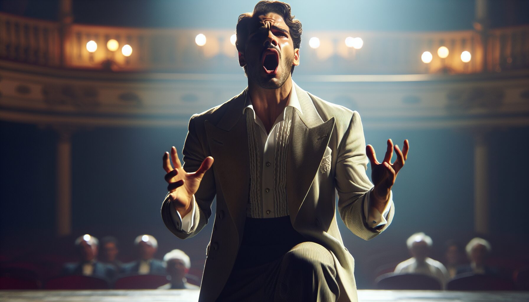 井口理舞台劇側拍，投入角色扮演