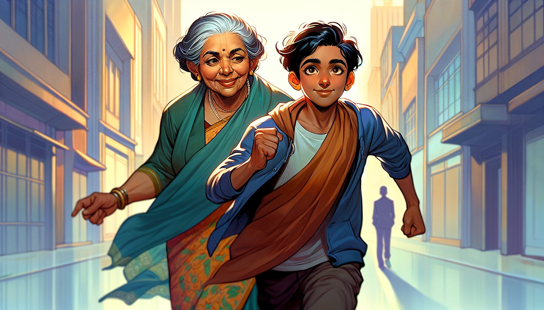 年下戀小說場景，主角展現反差魅力。