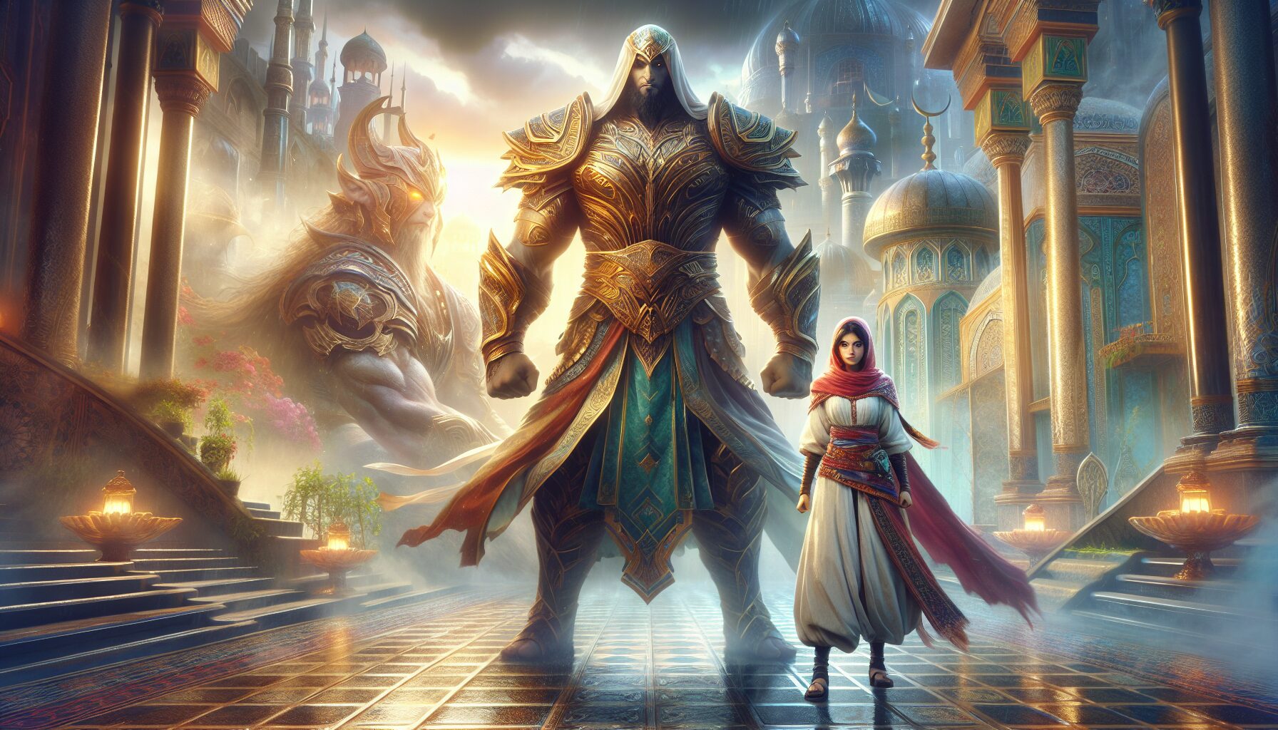 奇幻題材中的小馬拉大車，角色盛大反差。