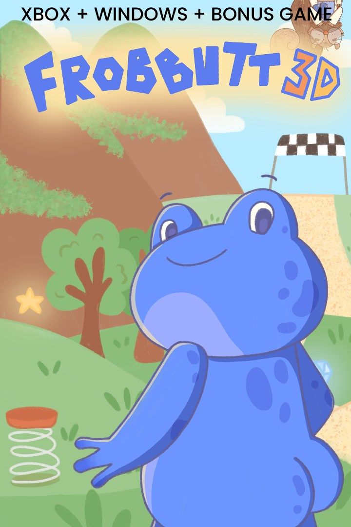CP值爆棚！Xbox平台休閒3D平台遊戲《Frobbutt 3D Bundle》多版本集結，玩一檔享雙重冒險