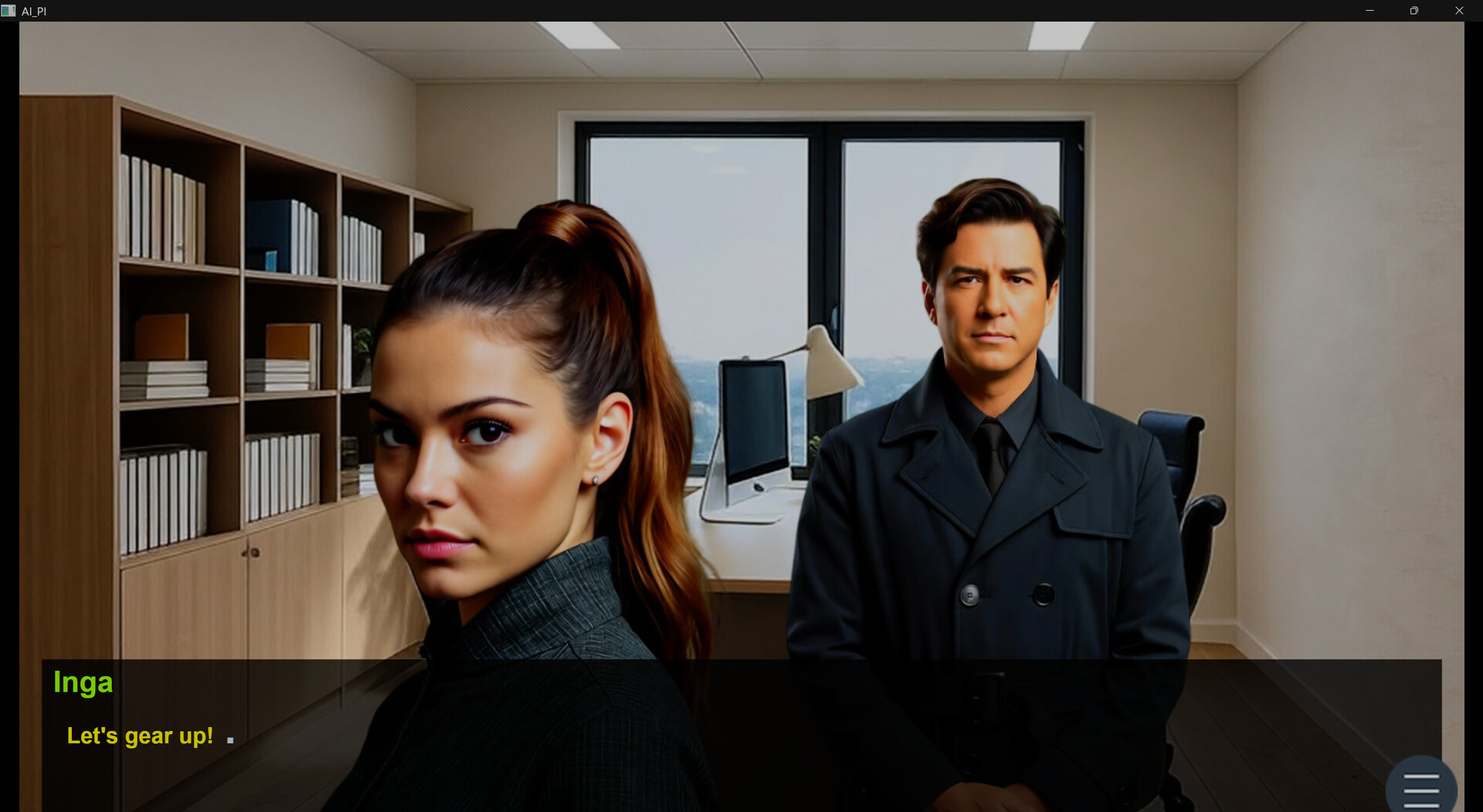 全新AI生成互動式懸疑推理遊戲《A.I. P.I.》登場！視覺小說愛好者必玩解謎體驗