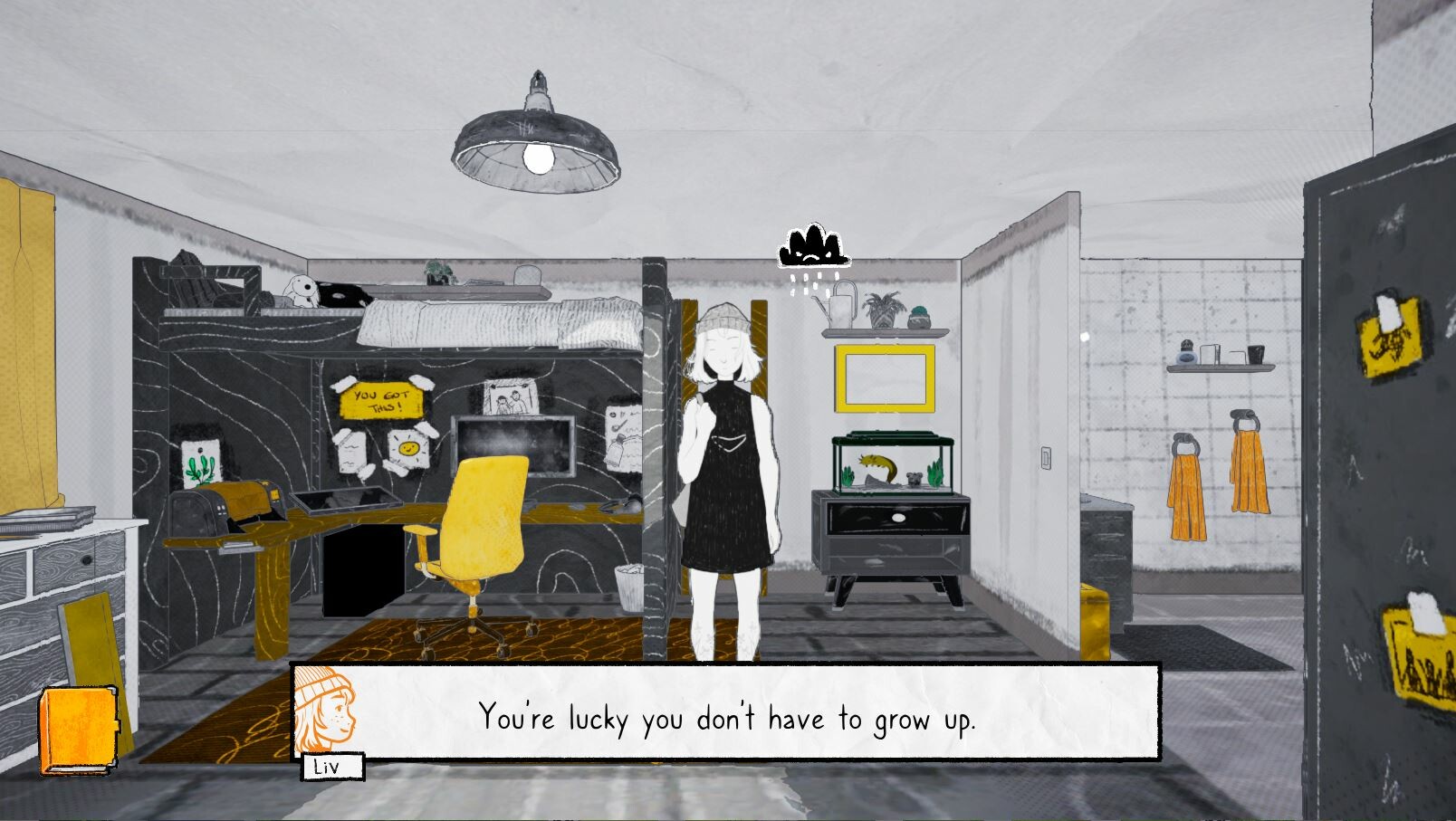 療癒視覺小說新作登場!互動式成長體驗《Adulting》:手繪敘事小品遊戲帶你細膩感受不同人生階段