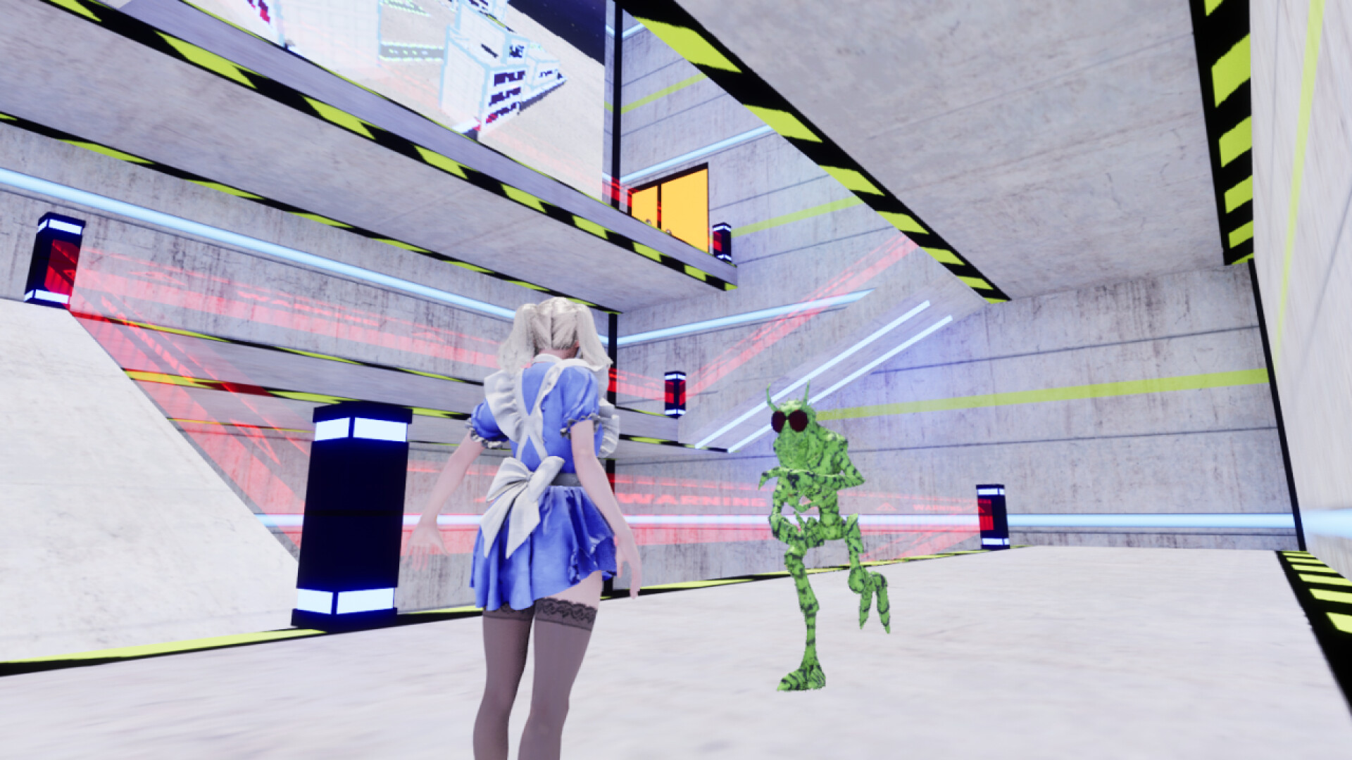 懷舊3D平台動作遊戲新作!《DREAM WAVE'84》帶你體驗搖滾女僕月球冒險