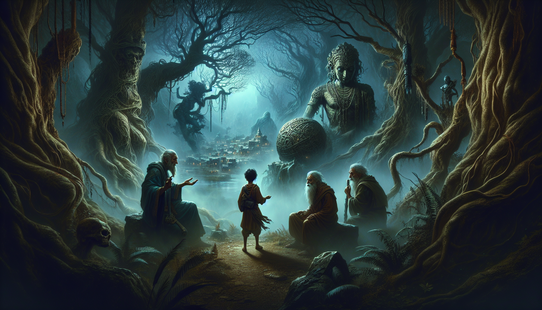 《牧神記》動畫大墟場景與秦牧少年形象