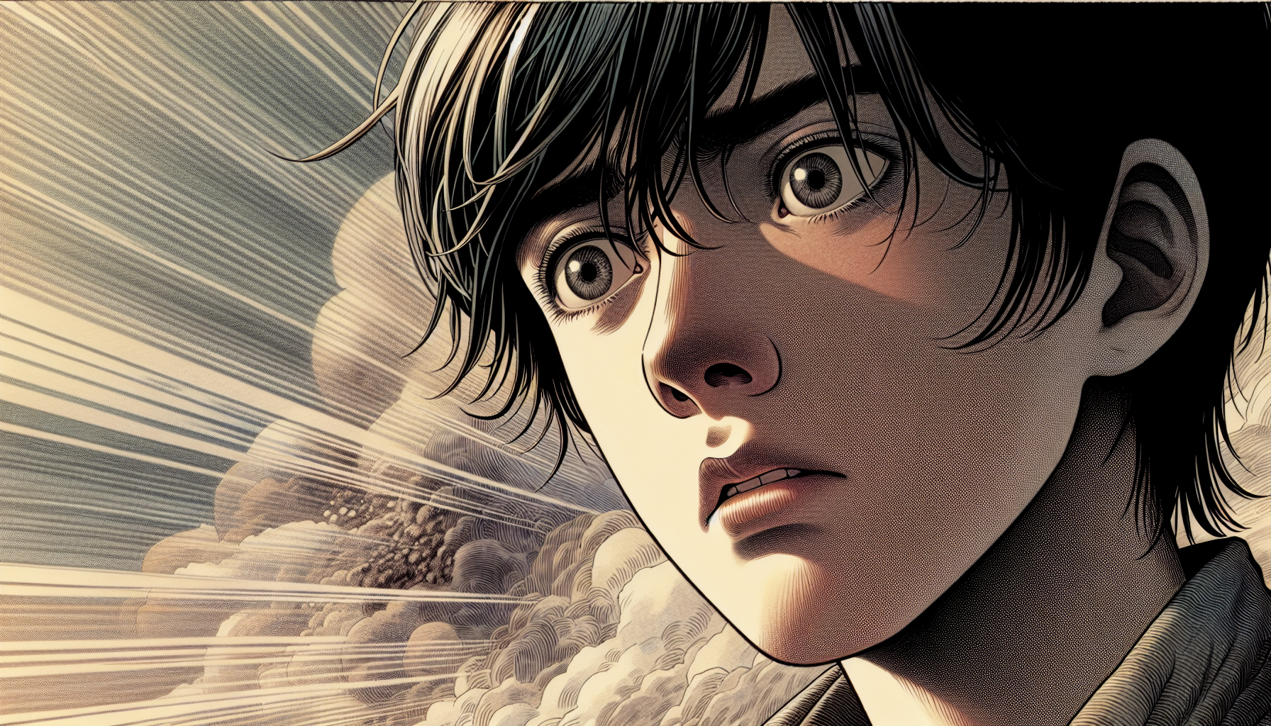 漫畫中描繪楓細膩表情與對話,展現青春情感