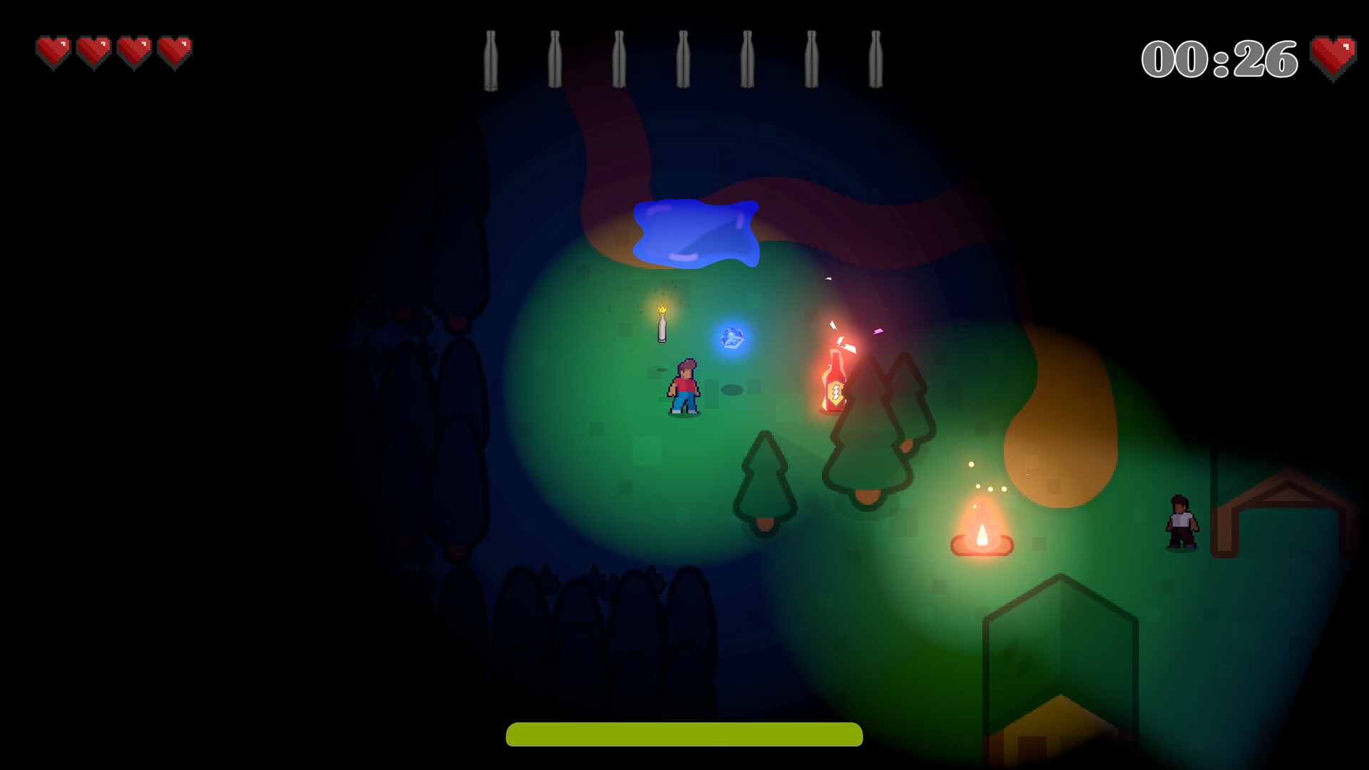 冒險小遊戲新選擇！《Sepan and the Seven Flasks》融合心理恐懼與Twitch互動，像素風探索力作登場