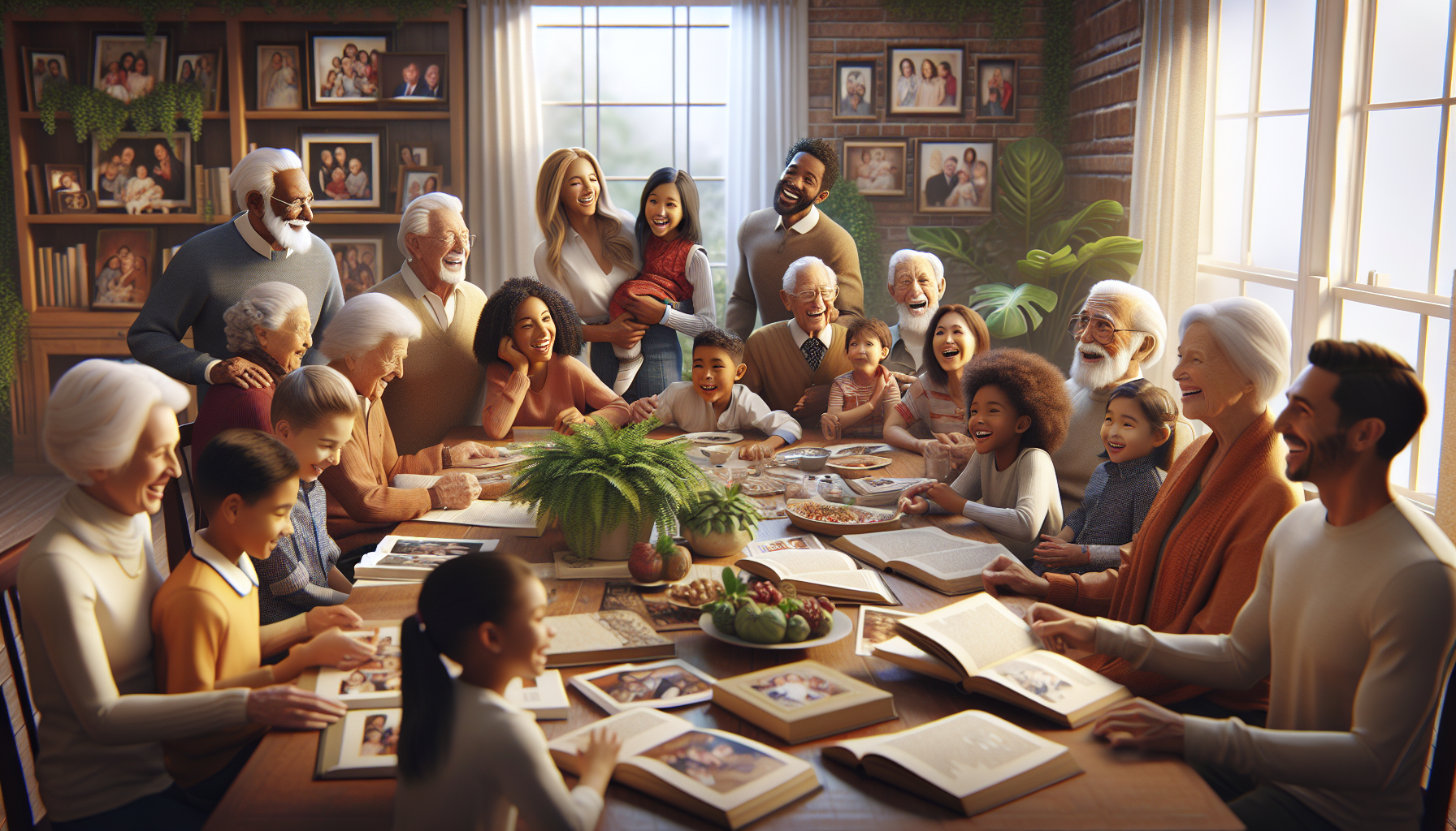 家庭溫馨共讀，代代傳承的幸福