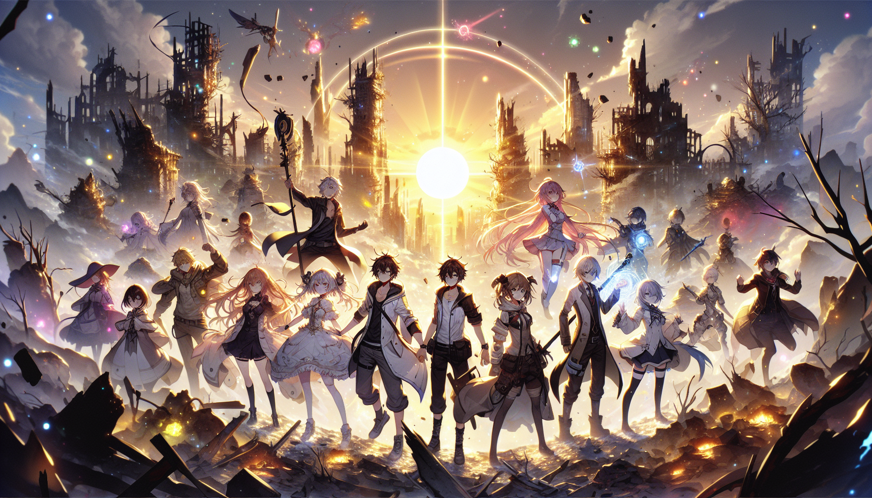 自殺突擊隊異世界大合照