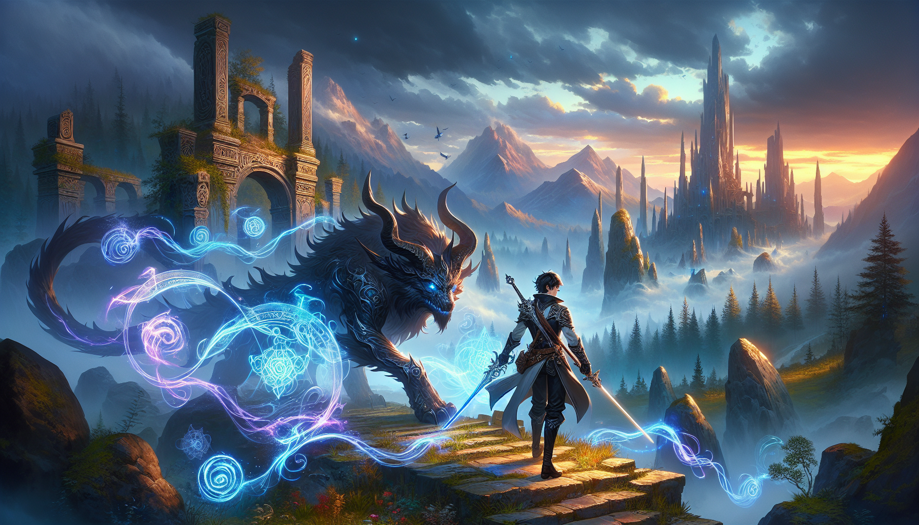 盤龍動畫林雷與盤龍戒特寫