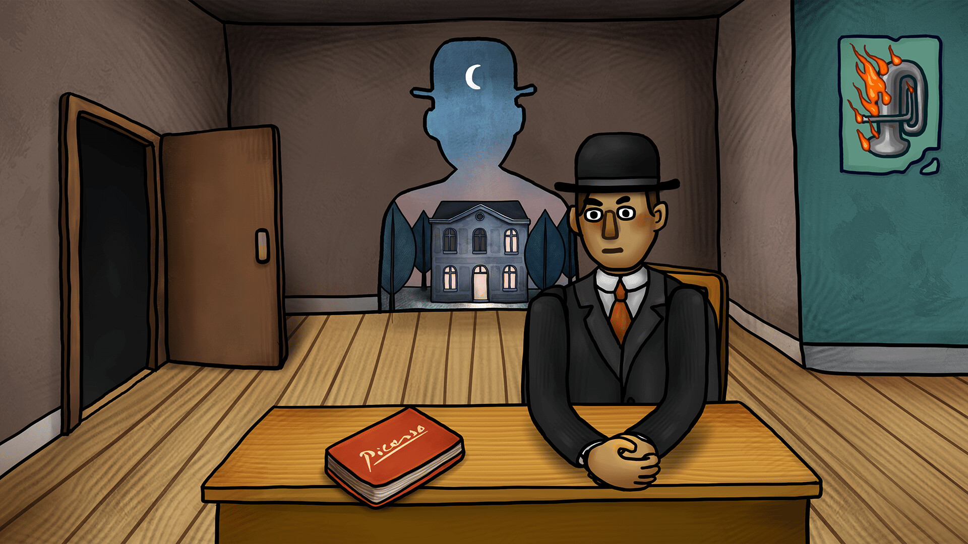 藝術解謎新作！獨立遊戲《巨匠眼 The Son of Art》攜手畢卡索等四大天王，打造20世紀風格沉浸式數位美術館