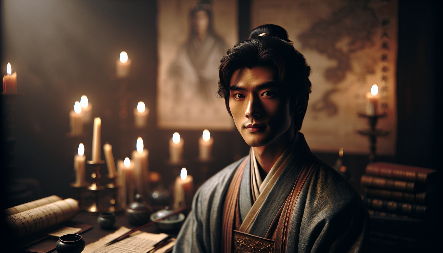 胡歌飾演梅長蘇在《琅琊榜》中的經典劇照