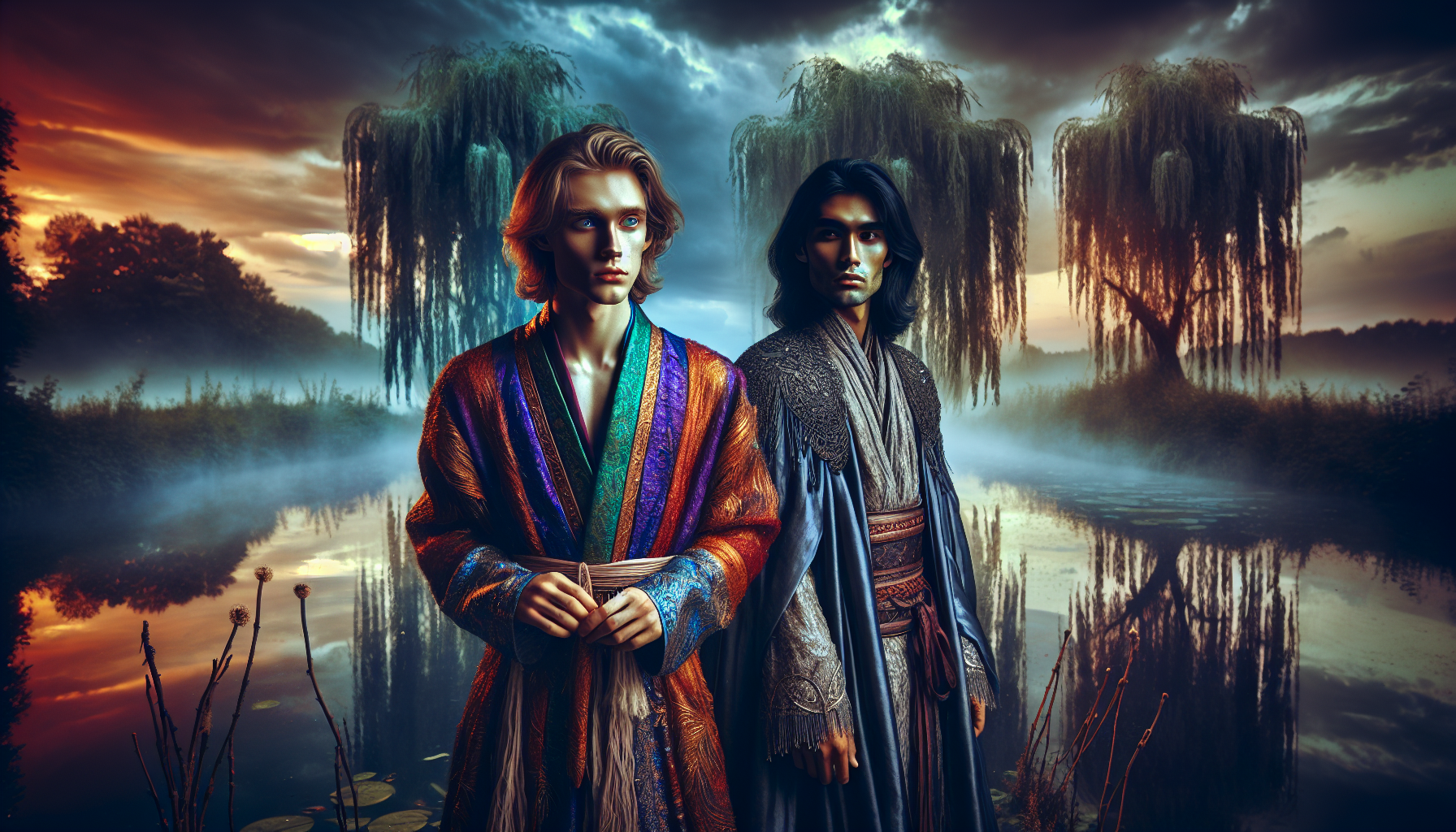 肖戰和王一博在《陳情令》中分別演繹魏無羨和藍忘機