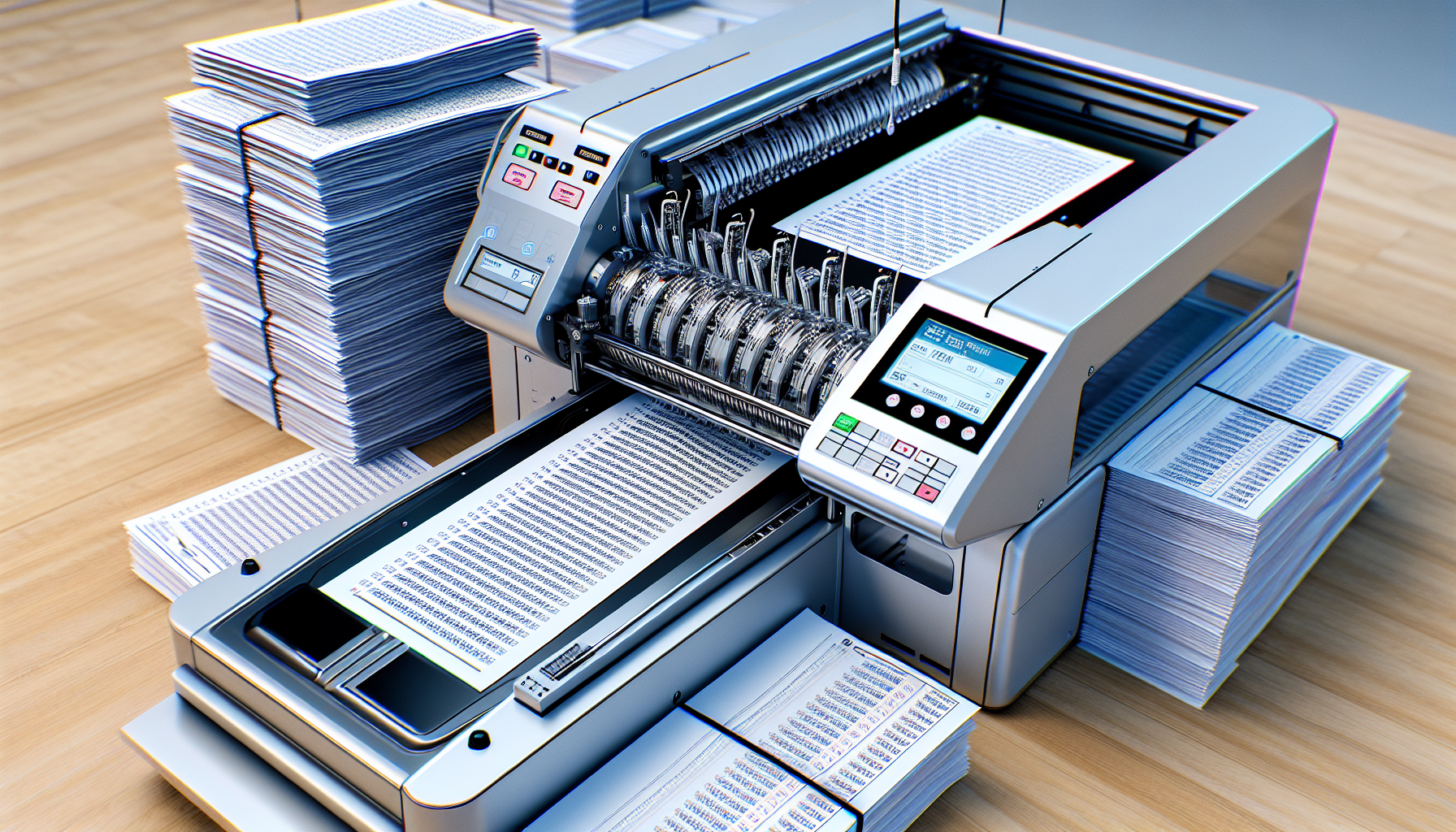 OMR光學讀卡機應用示意