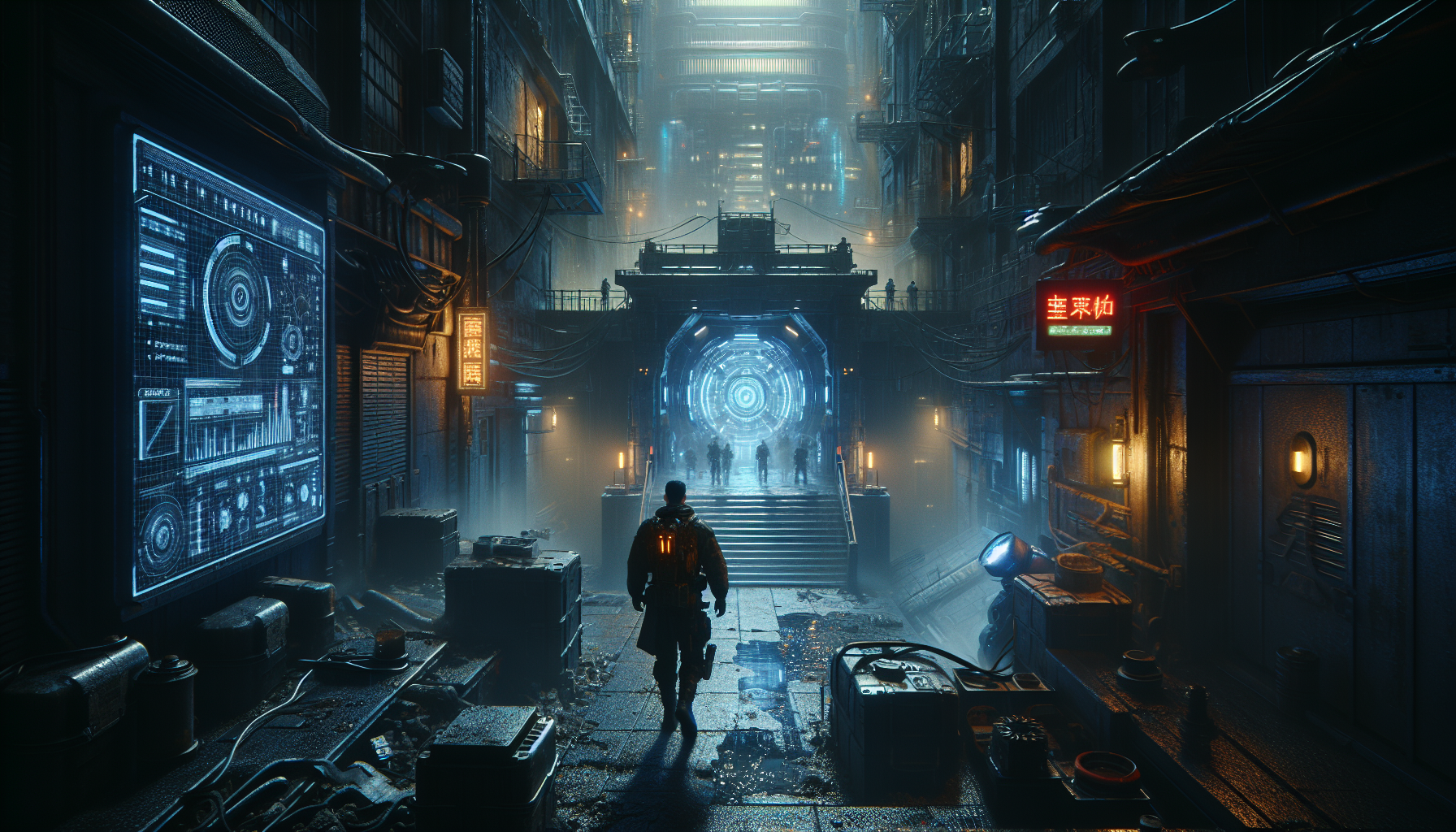 末日生存、系統提取技能類地下城小說場景繪圖