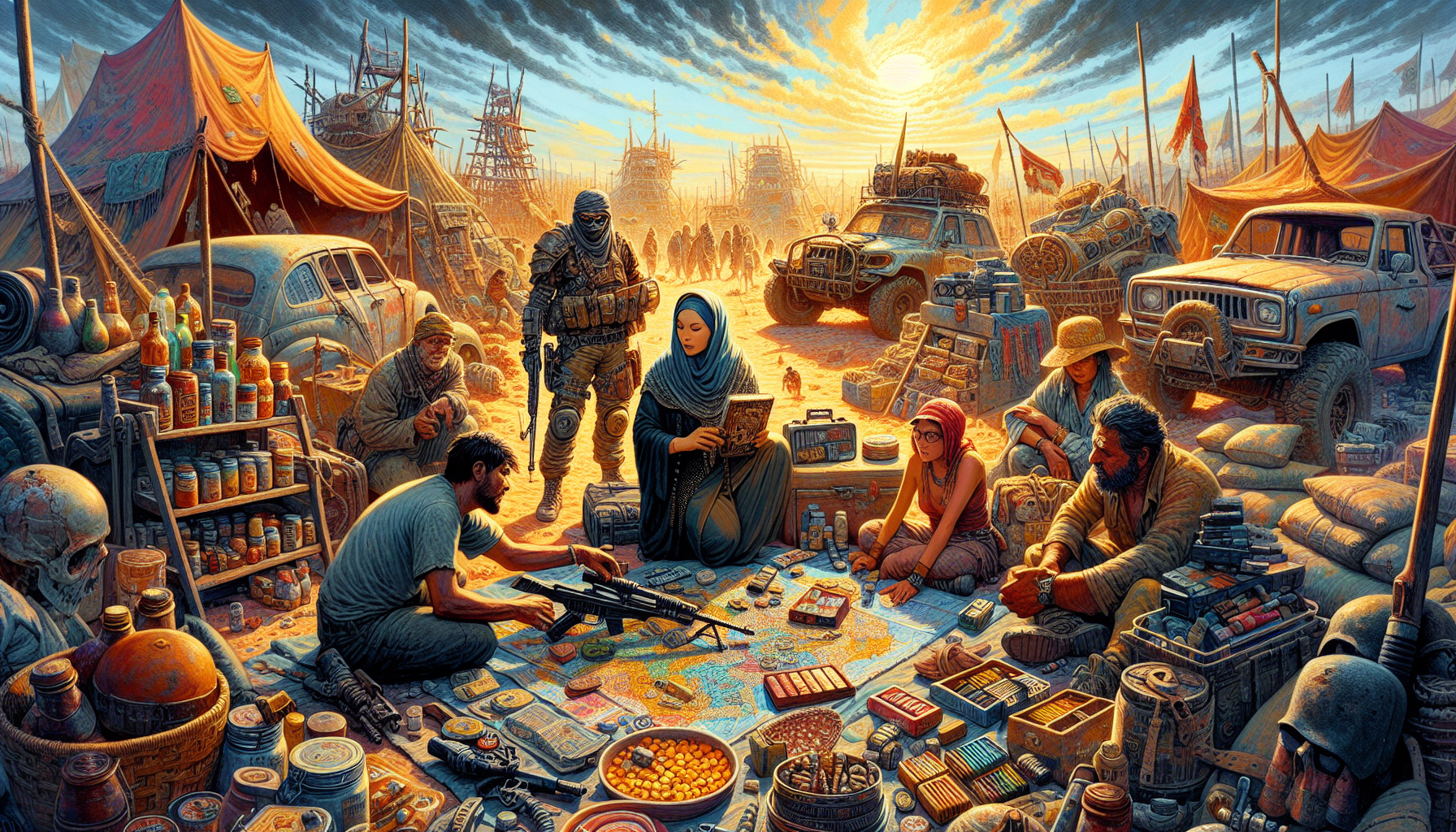 長夜餘火 廢土團隊做事都得加錢