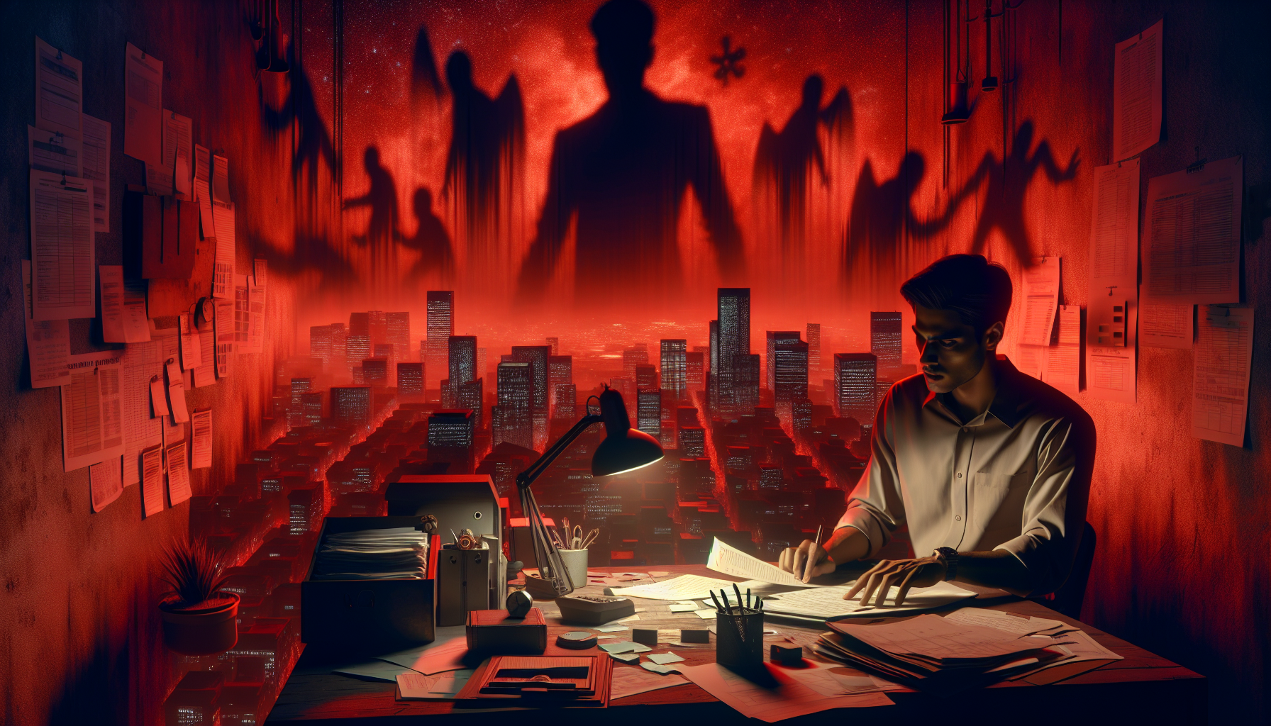 從紅月開始 主角陸辛加錢外派的精彩表現