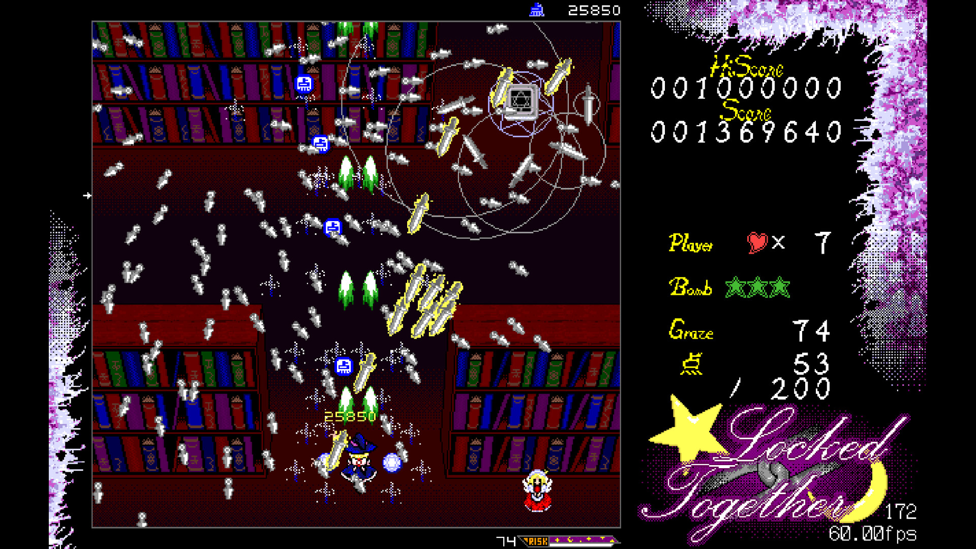 經典彈幕射擊回歸！《東方戀物語 ~ Locked Together》復古PC-98風全新同人遊戲現已上架