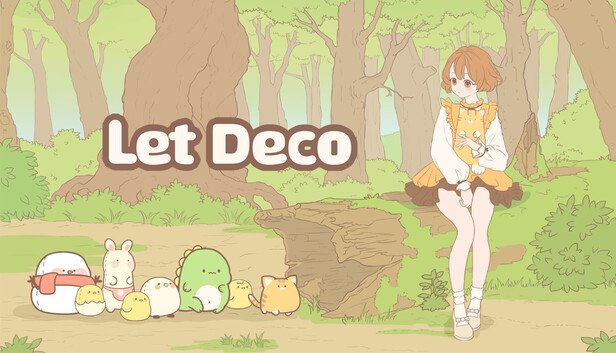 休閒沙盒新作《LetDeco》溫馨療癒來襲！可愛手繪風格打造夢想家園，休閒玩家必看