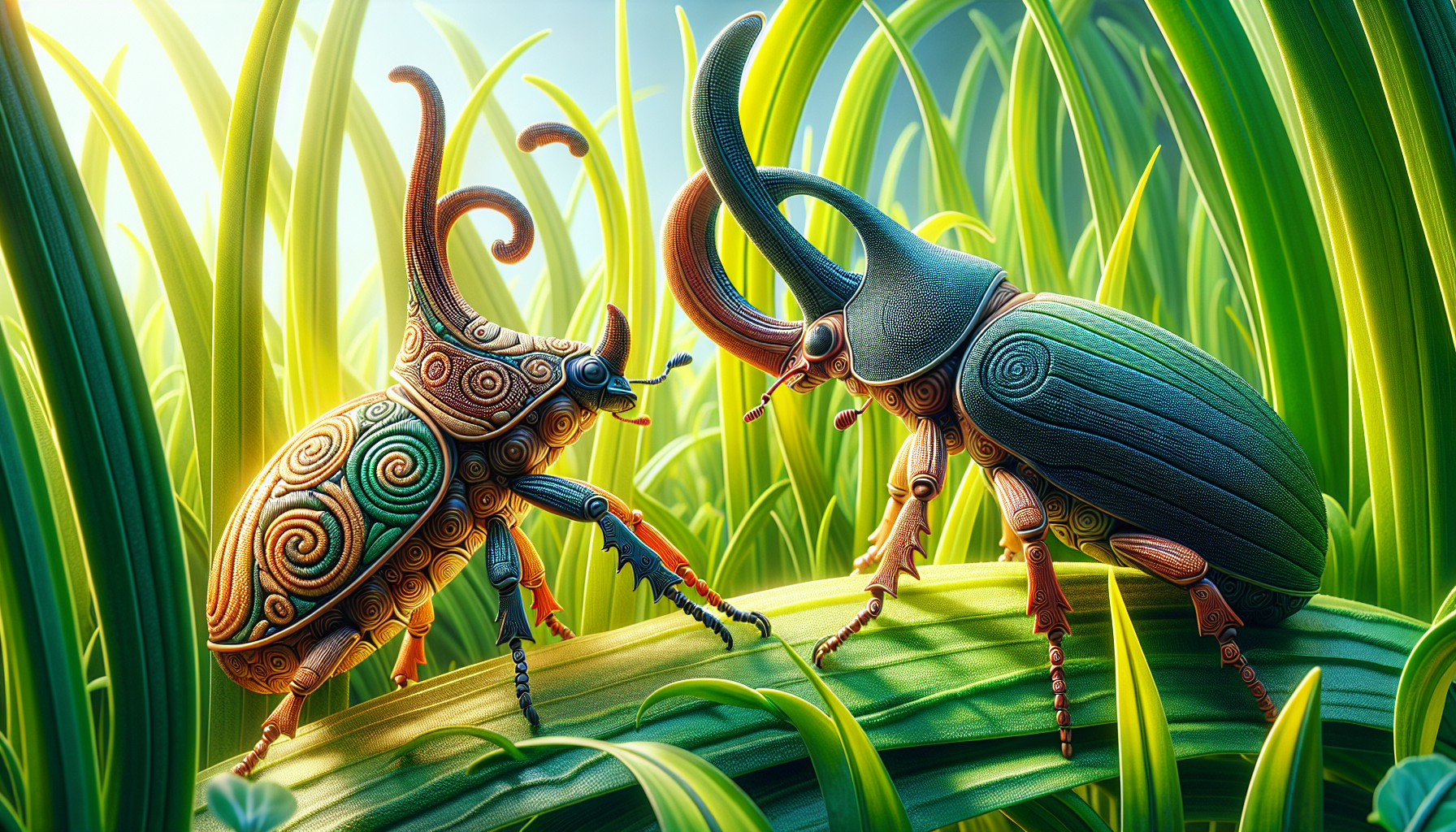 異色蓋蓋蟲與異色小嘴蝸登場效果展示