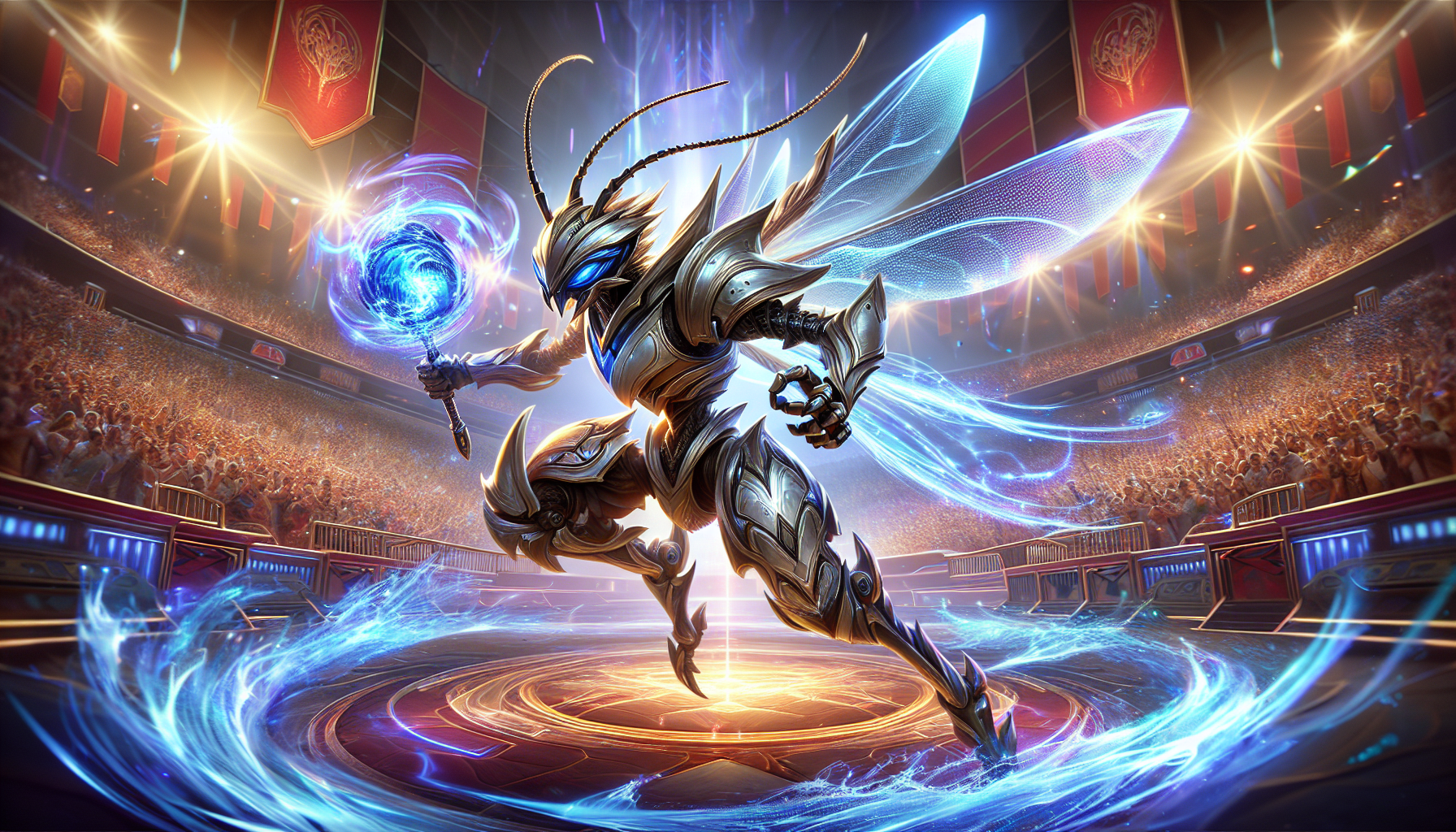 騎士蝸牛與敏捷蟲進化形態展示