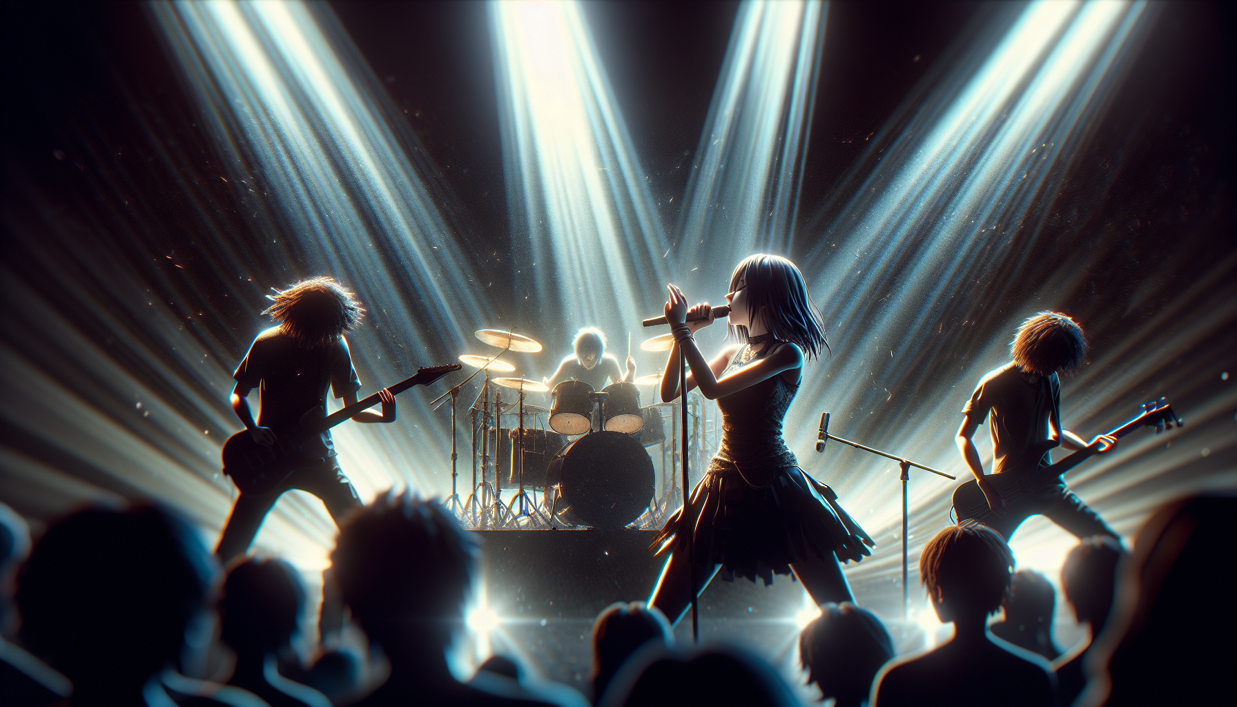 MyGO!!!!! 現場LIVE舞台的春日影演奏瞬間