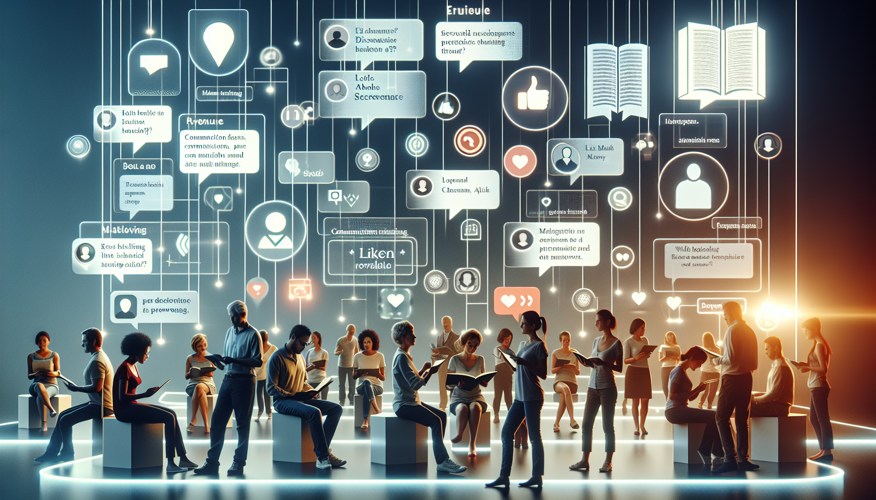 網路小說平台的活躍社群與互動