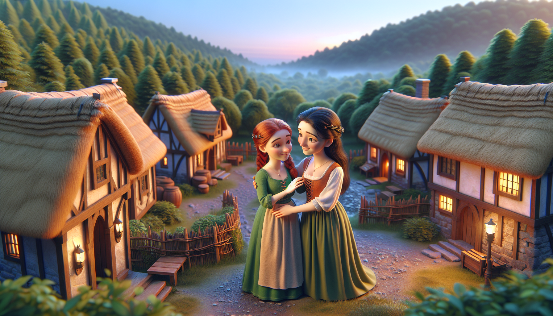 莉卡與米莉亞的災難劇情CG