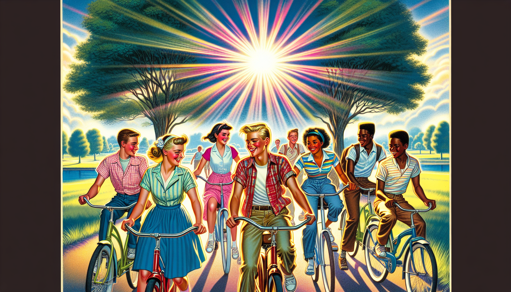 《夏日栗險記》校園青春插圖