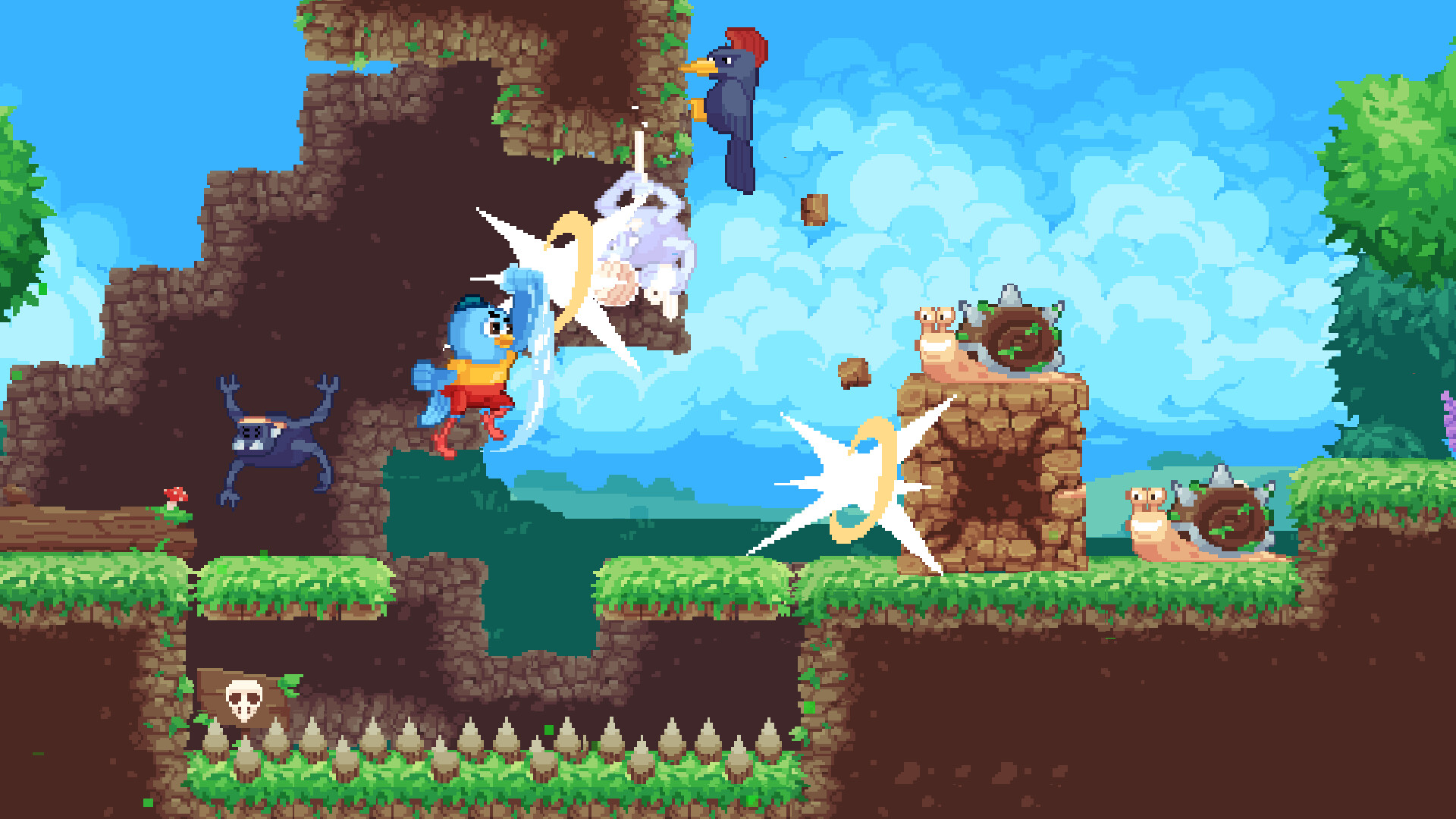 像素平台冒險遊戲新登場！親子製作《Pigeon's Mission》引爆溫馨冒險熱潮