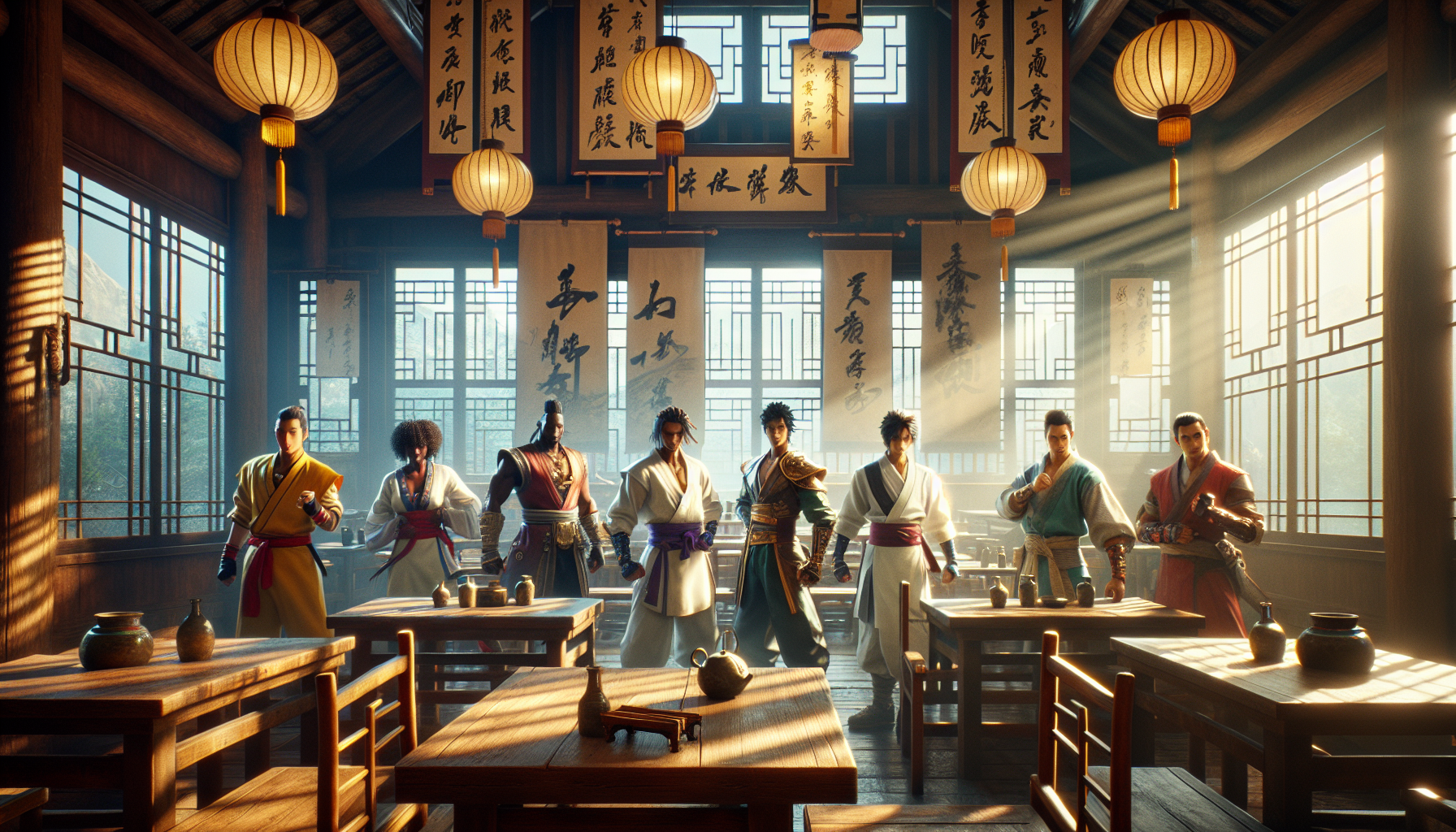 遊戲事件選擇畫面，展現高自由度的開放世界地圖探索