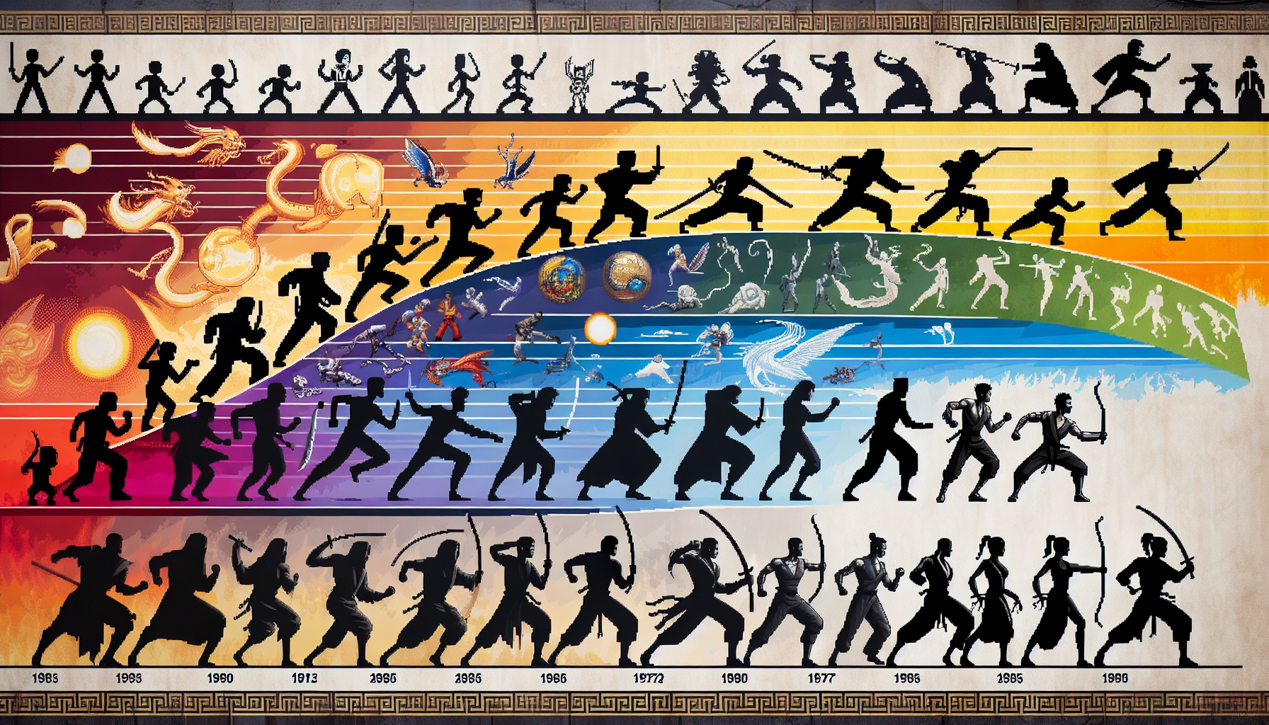 金庸群俠傳至俠客風雲傳等系列代表作封面與重要畫面