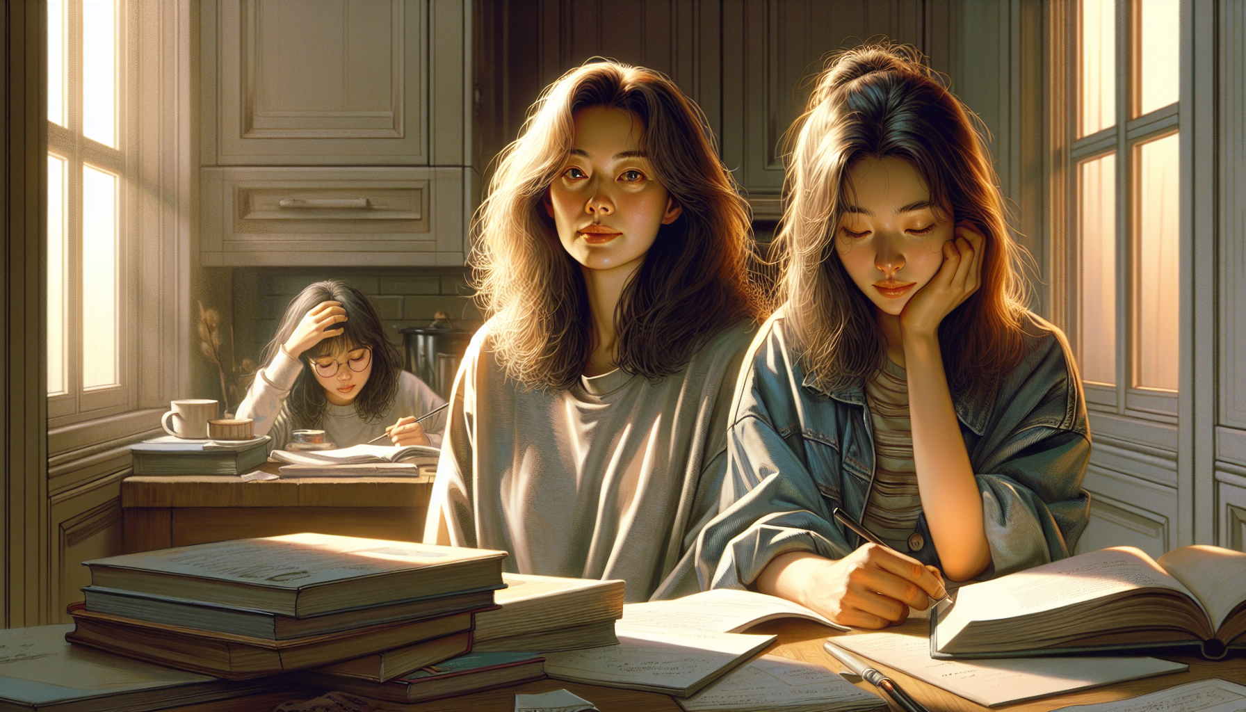 《少年派》劇照,閆妮飾演焦慮與堅韌並存的王勝男