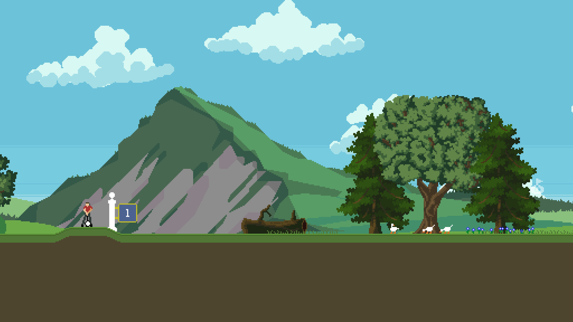 像素休閒運動新作！《Retro Golf Mania》Steam 上市，關卡編輯器助你打造獨一無二高爾夫球場