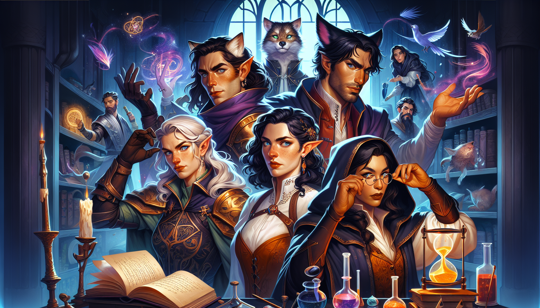 拉諾亞魔法大學新角色群像