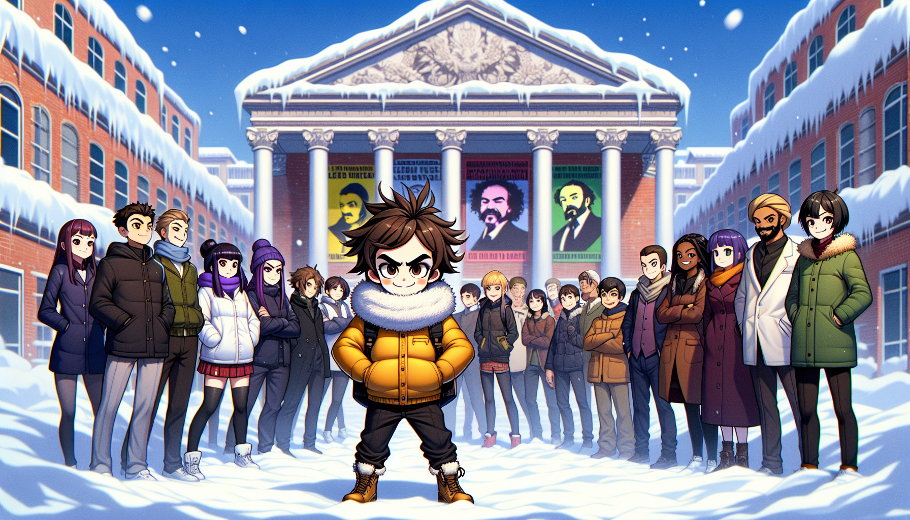 SRT RABBIT小隊四人遊戲CG與美優Q版