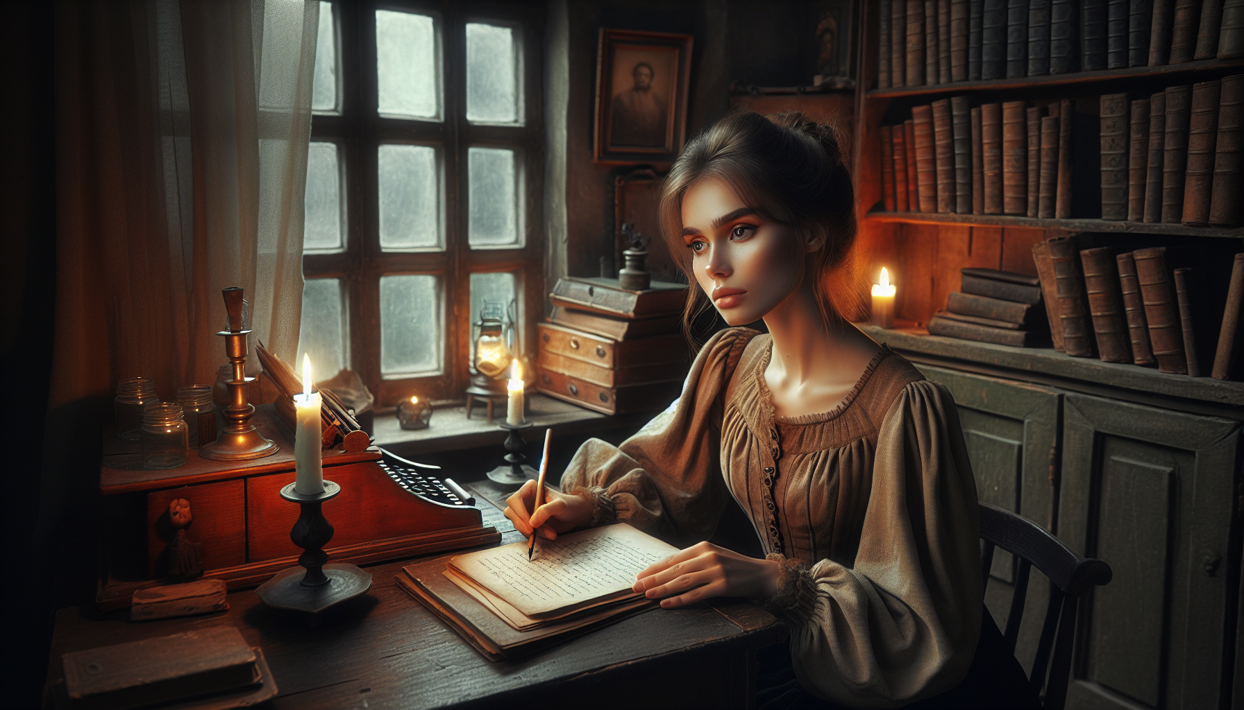 夏綠蒂·勃朗特肖像畫