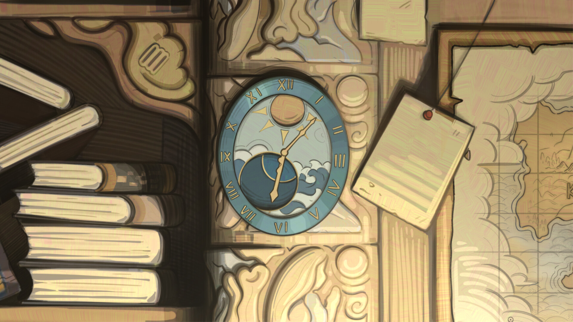 手繪風格點擊解謎遊戲《漂流故事：甦醒 - 序章》正式上架Steam，喜愛敘事冒險遊戲類型玩家必玩新作！