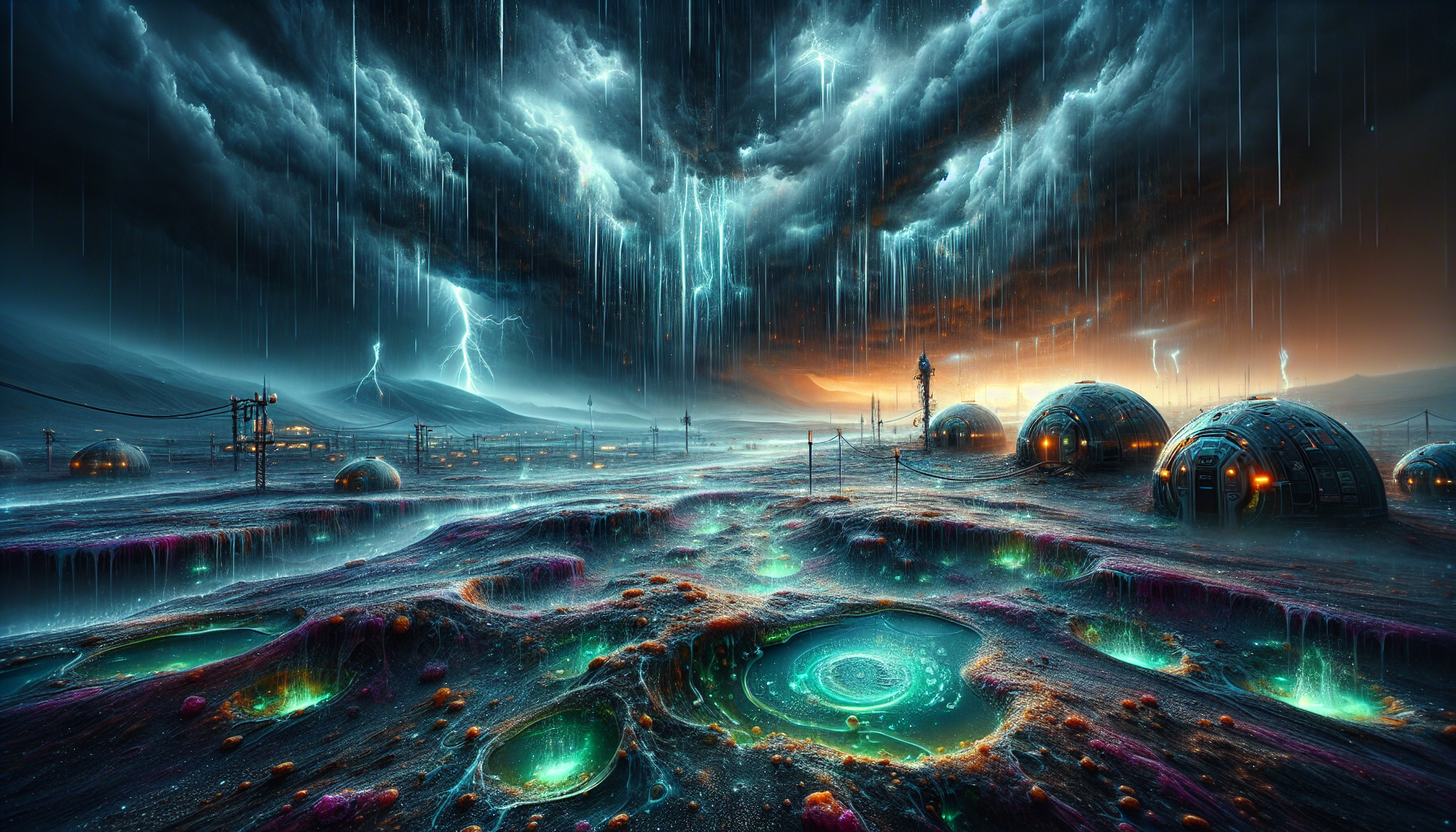 高科技模組、機械自動化設施與能源供應